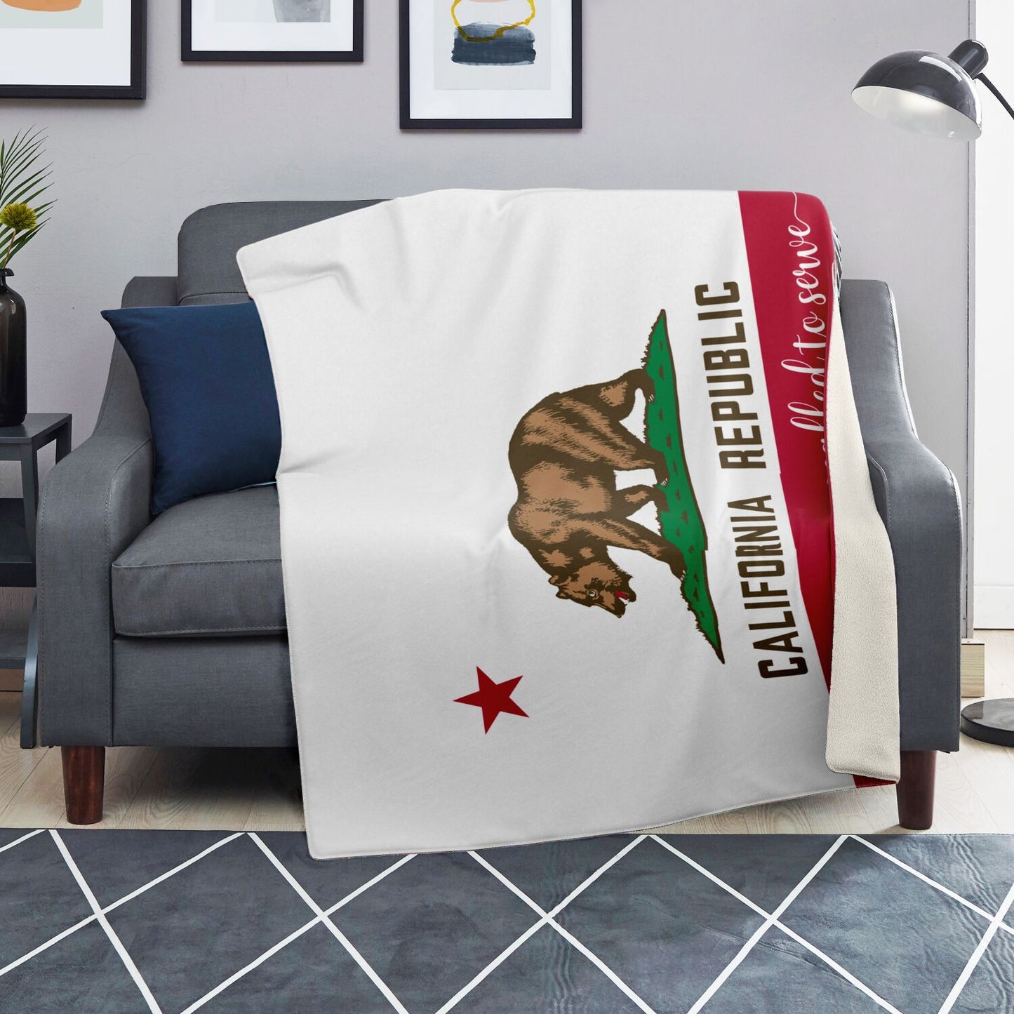 CALIFORNIA Called to Serve Blanket