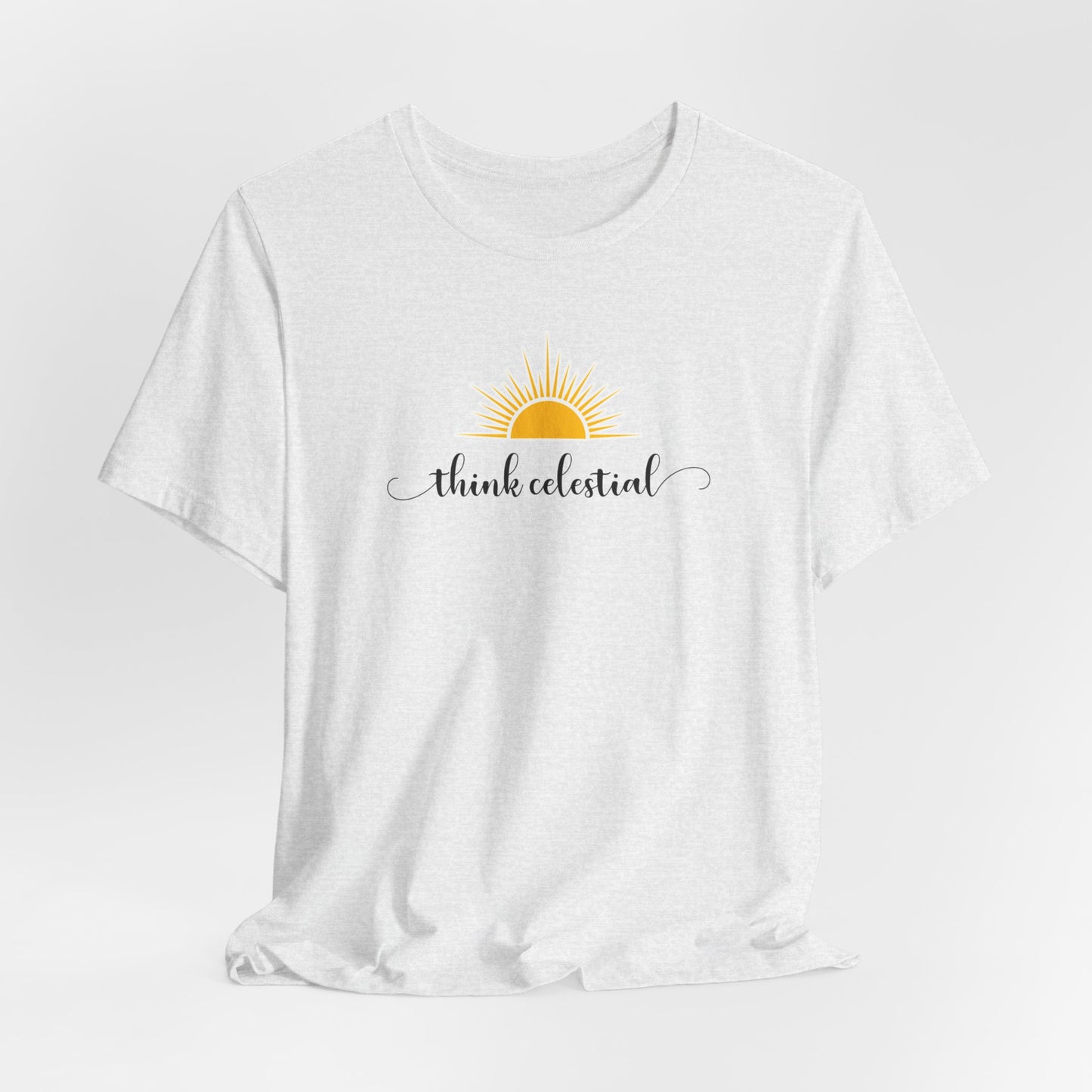 THINK CELESTIAL Unisex Jersey Short Sleeve Tee