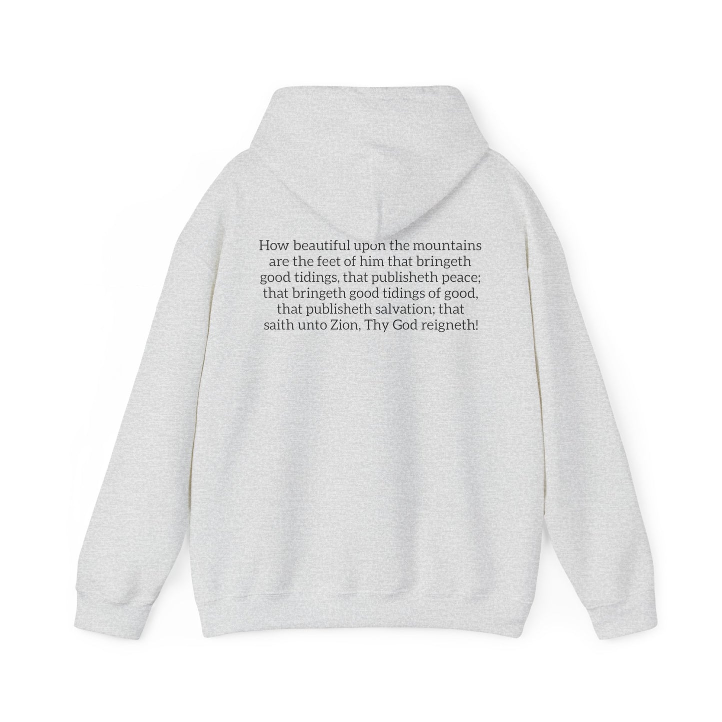How Beautiful Upon the Mountains Hoodie