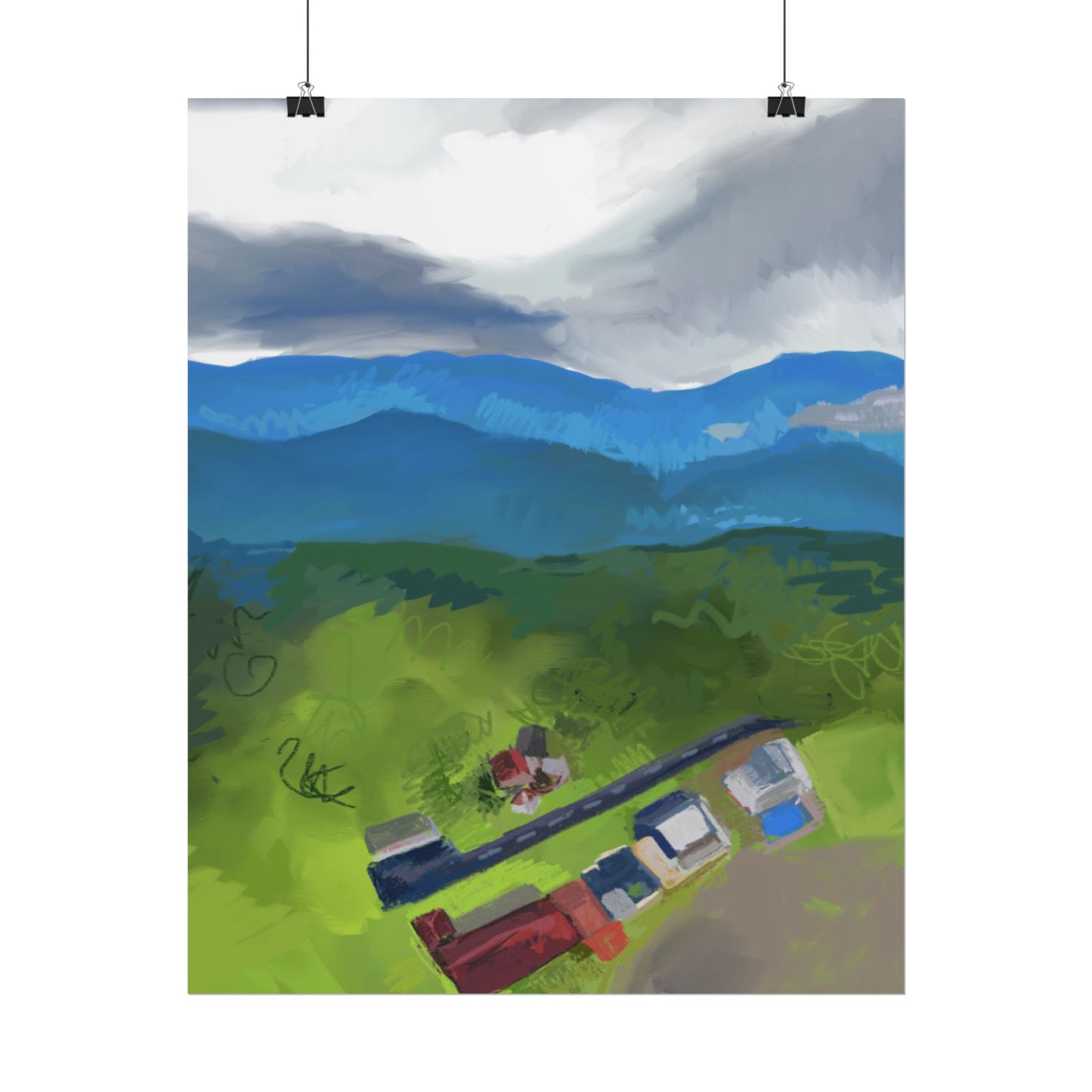 Nigeria Rolled Poster