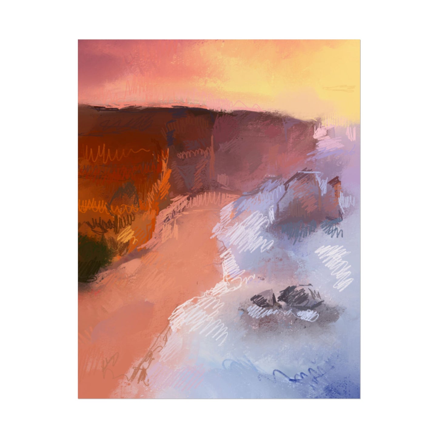Australia Rolled Poster