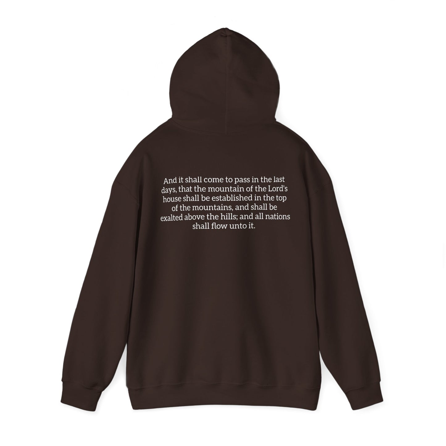 Mountain of the Lord's House Hoodie