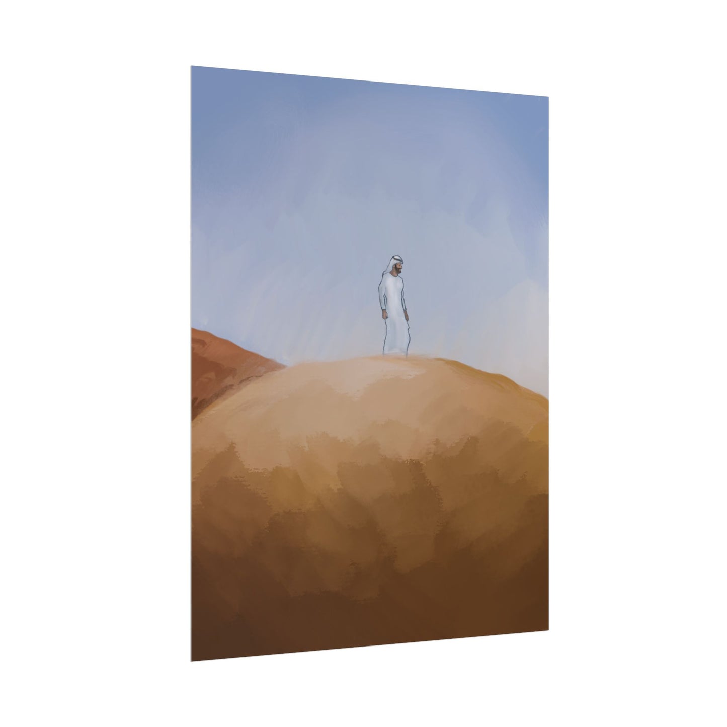 Qatar Rolled Poster