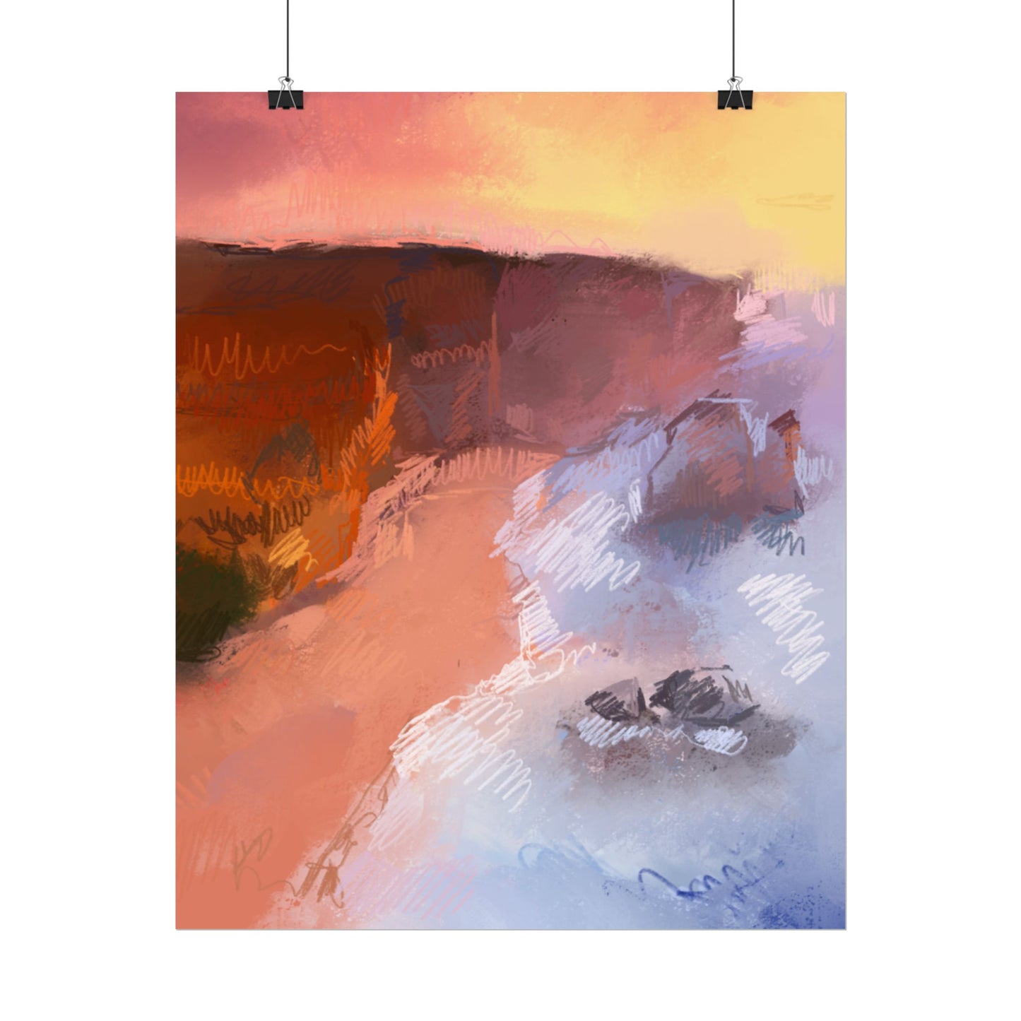 Australia Rolled Poster