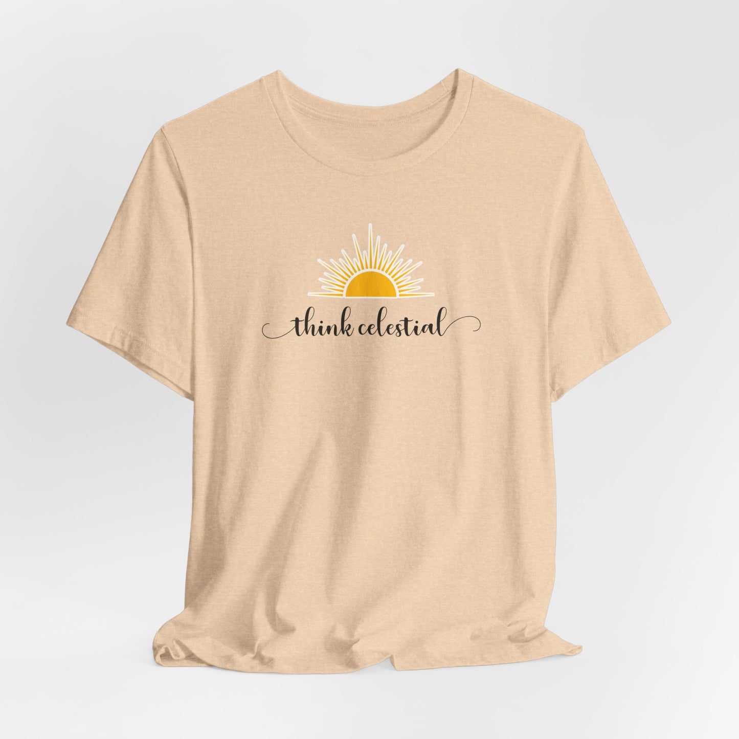THINK CELESTIAL Unisex Jersey Short Sleeve Tee