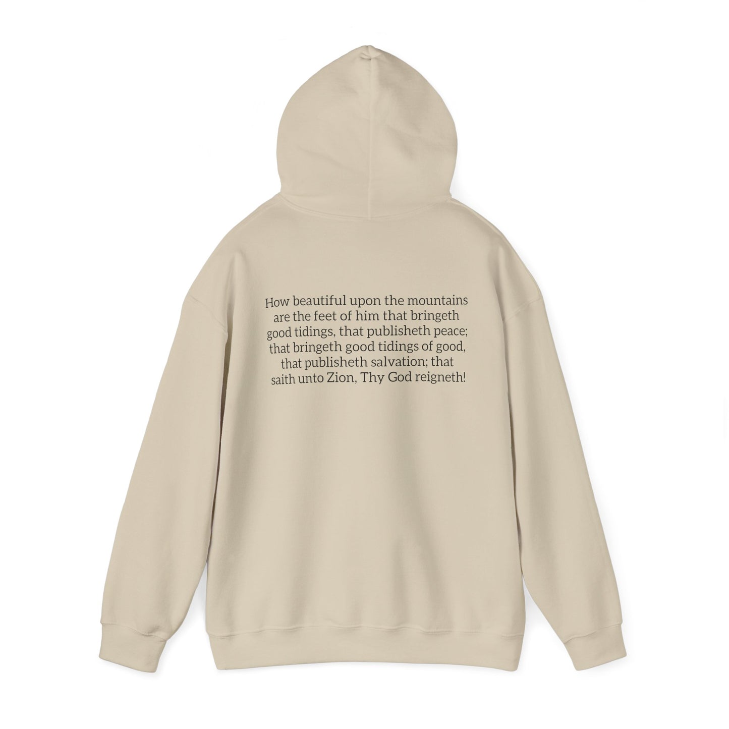 How Beautiful Upon the Mountains Hoodie