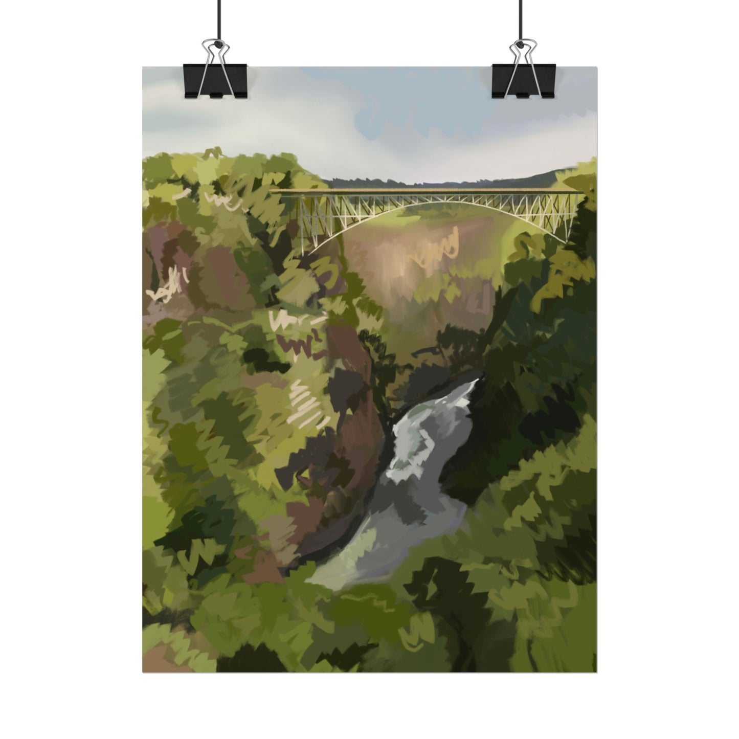 Zimbabwe Rolled Poster