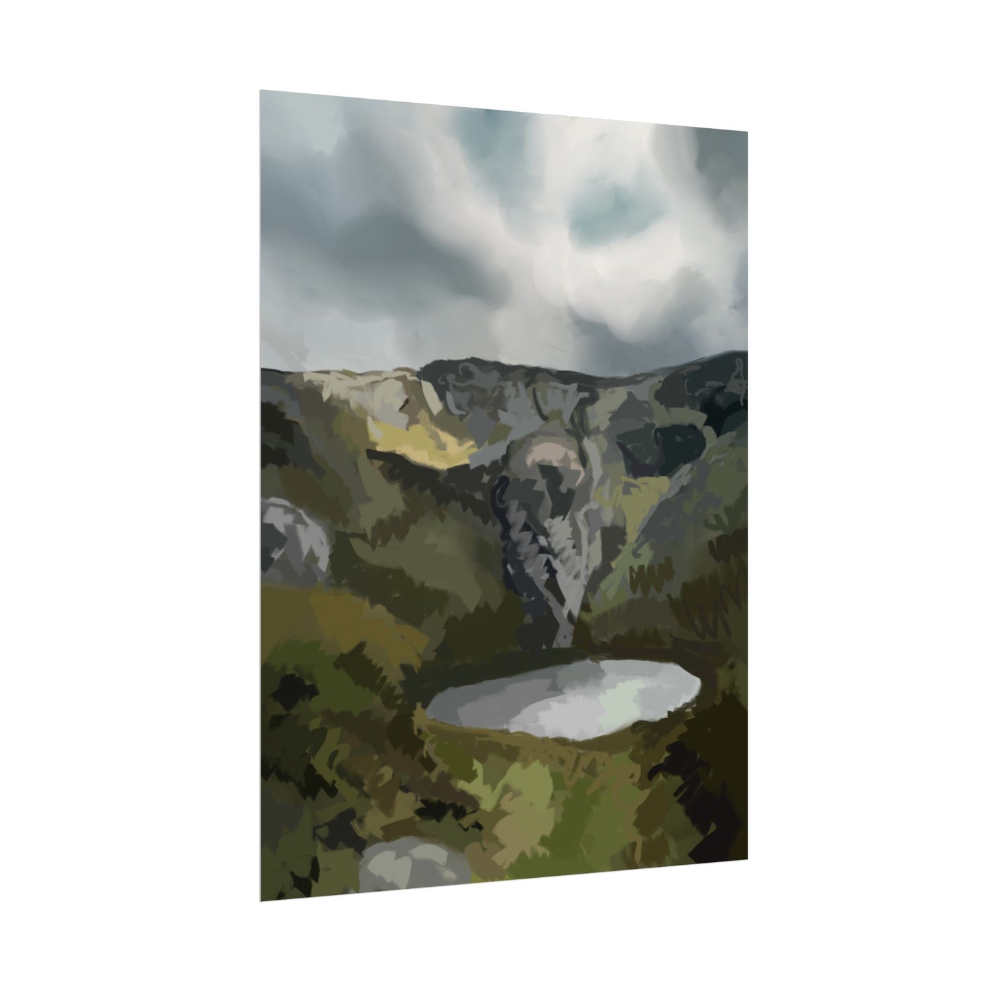 Wales Rolled Poster