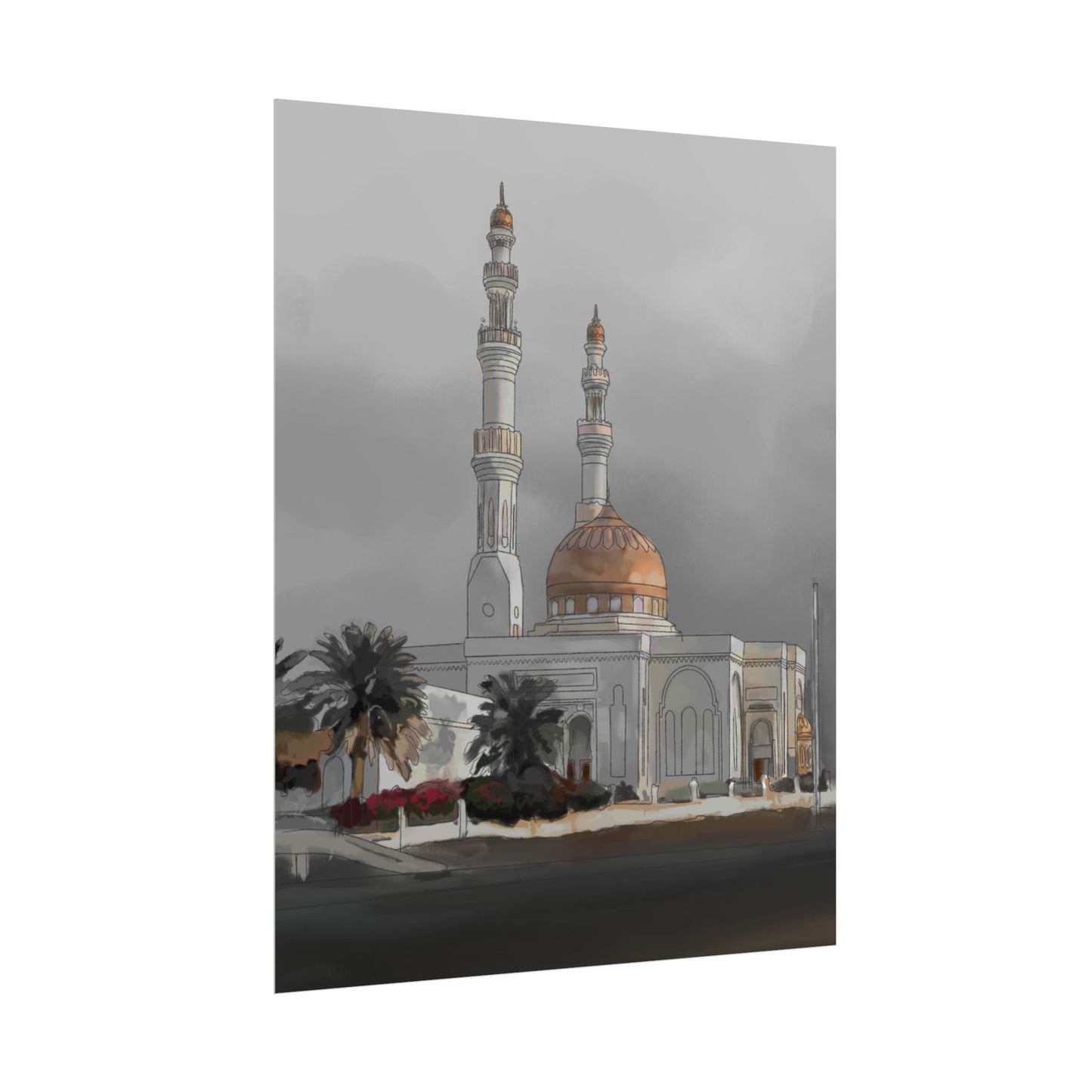 Oman Rolled Poster
