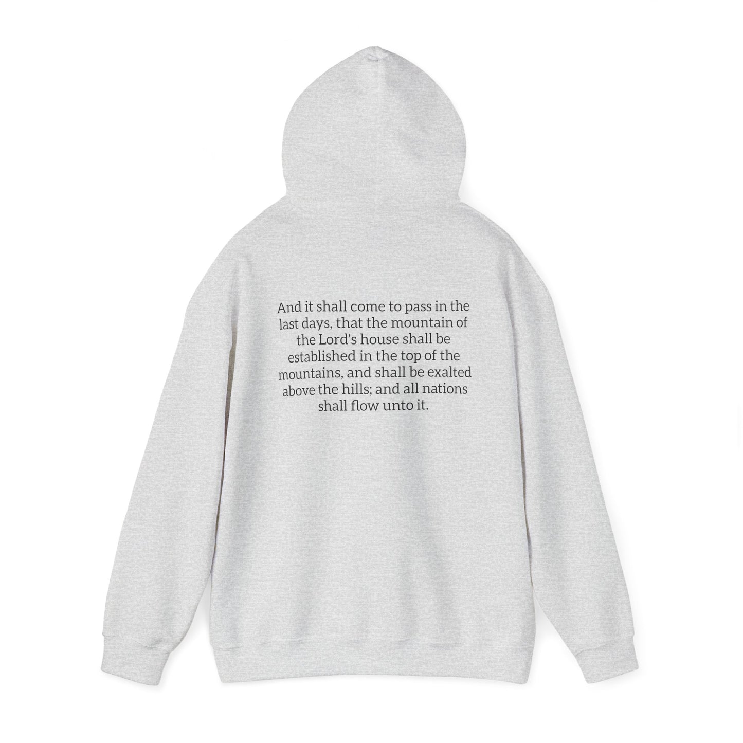 Mountain of the Lord's House Hoodie