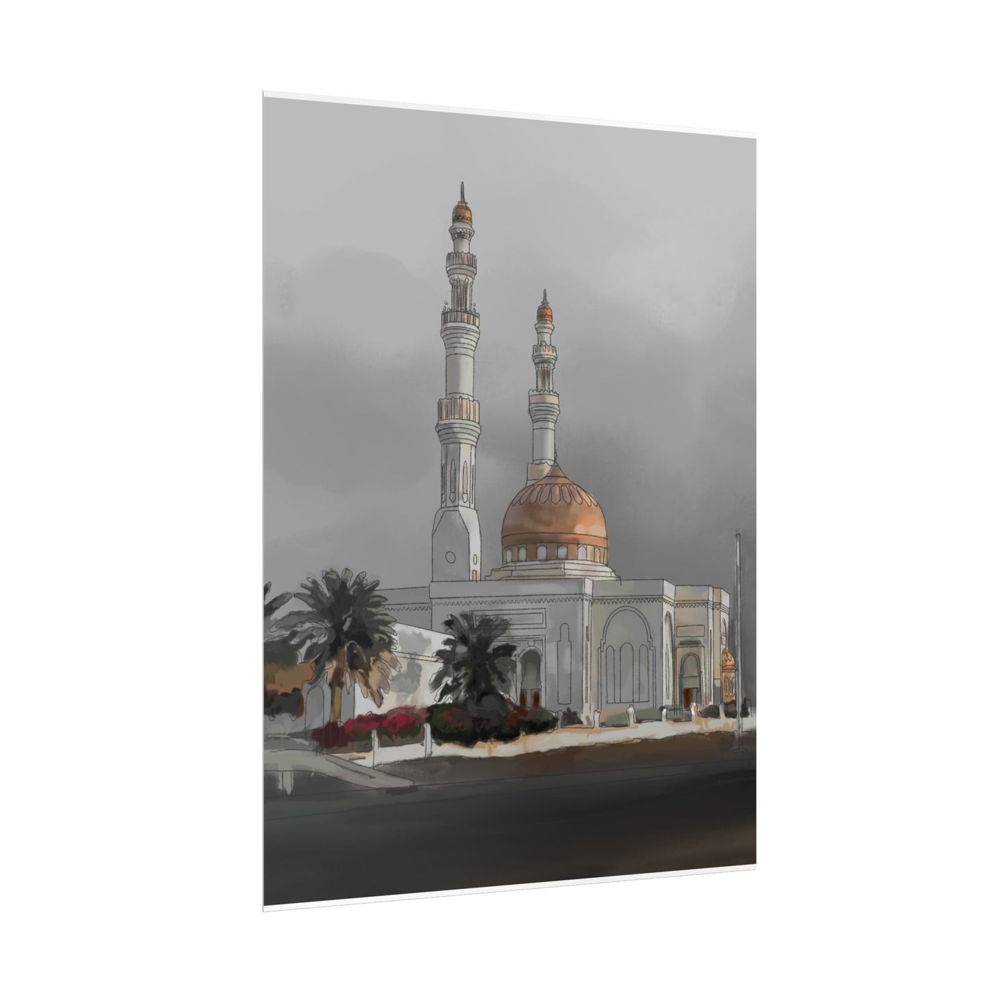 Oman Rolled Poster