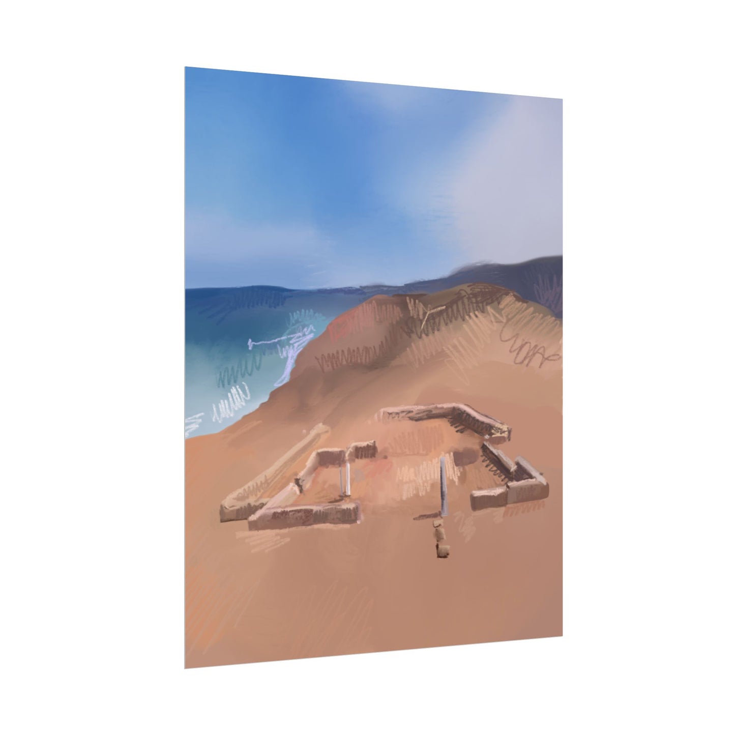 Libya Rolled Poster