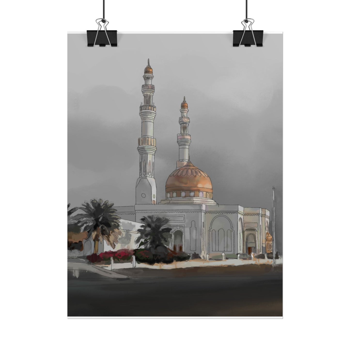 Oman Rolled Poster