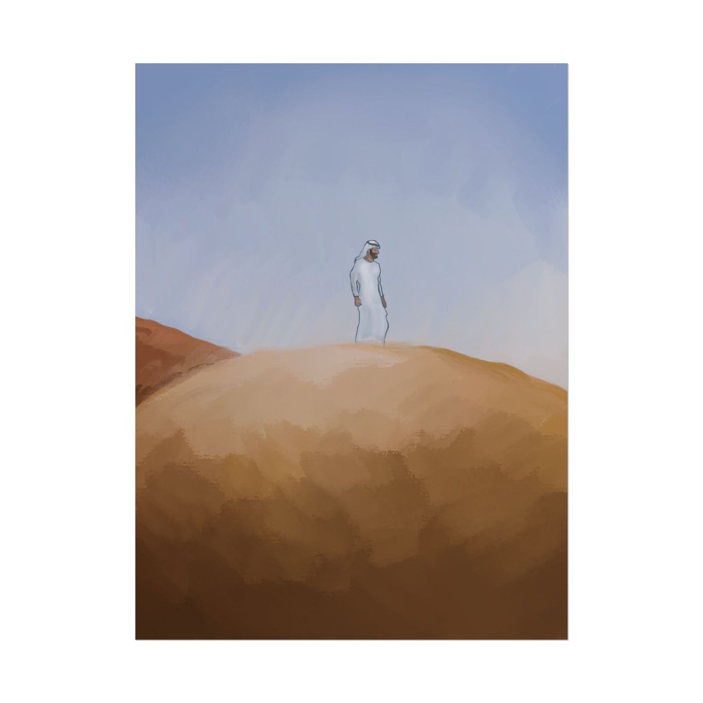 Qatar Rolled Poster