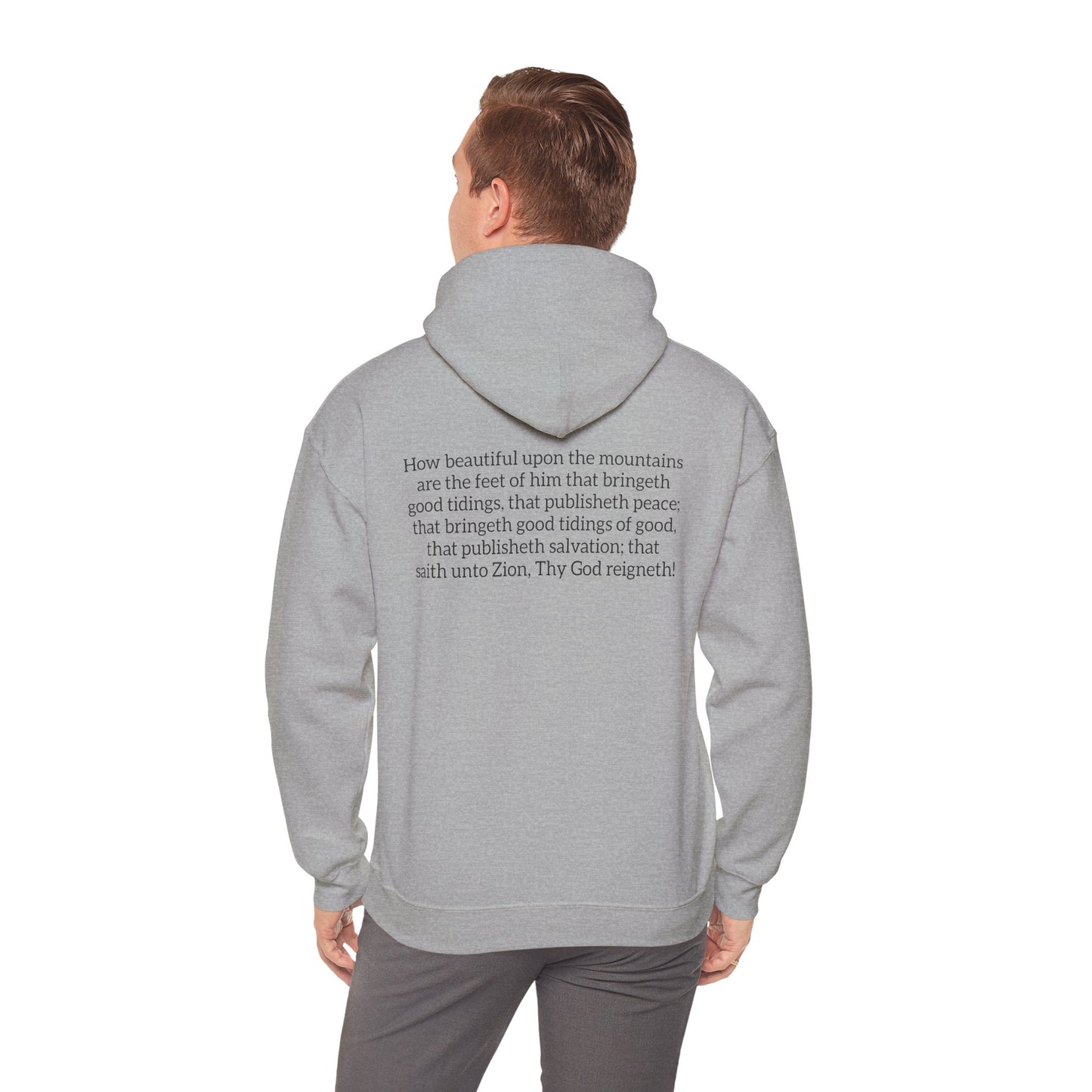 How Beautiful Upon the Mountains Hoodie