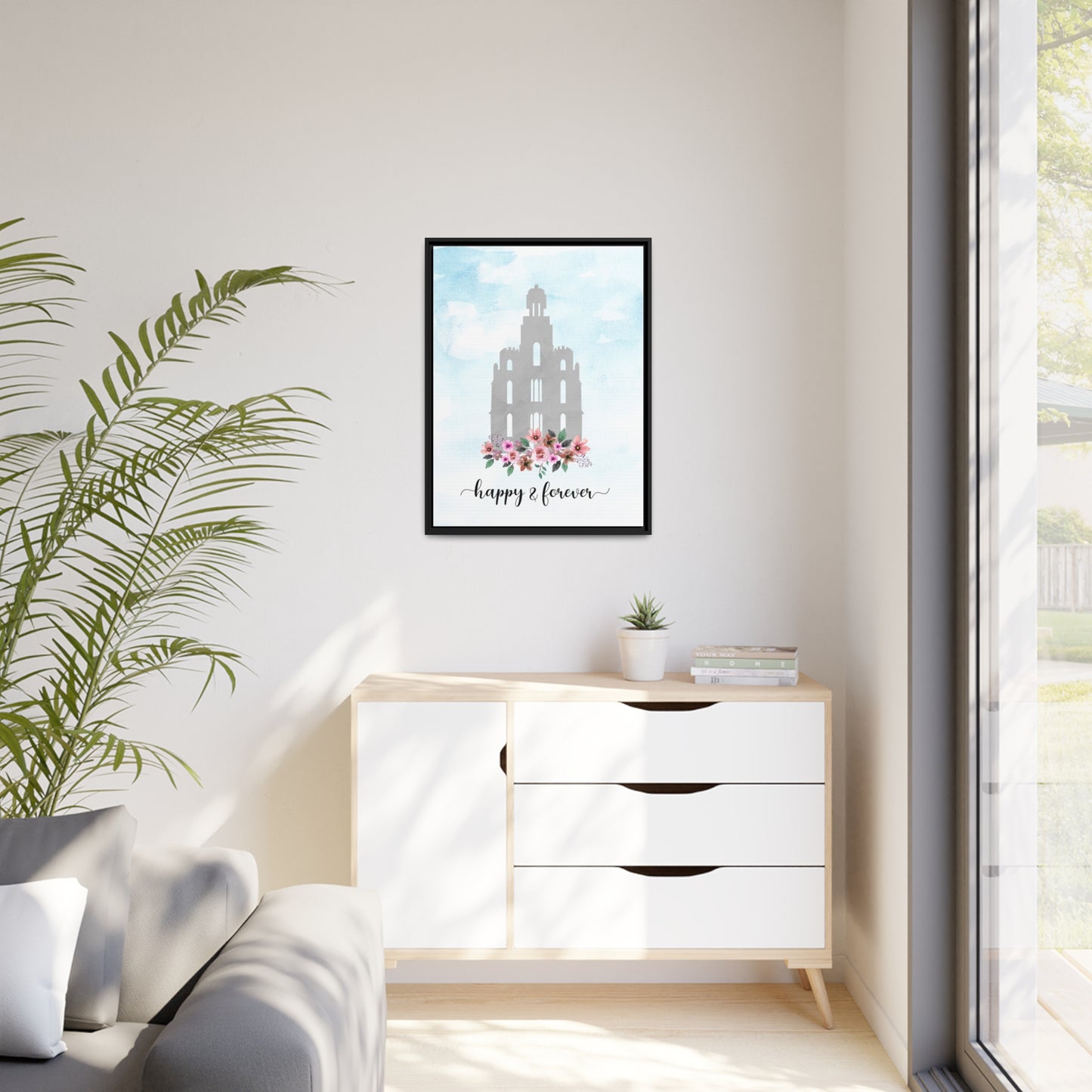LOGAN Temple Happy & Forever Wall Art
