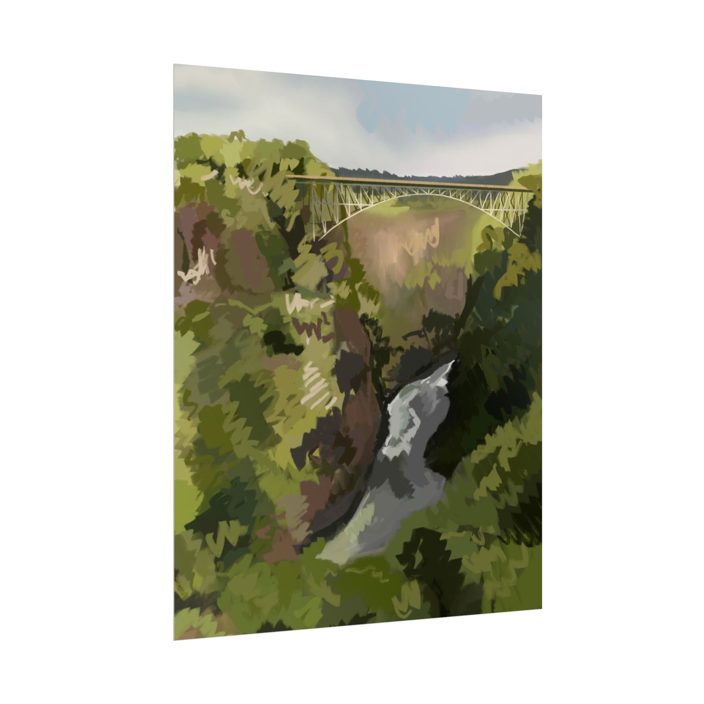 Zimbabwe Rolled Poster
