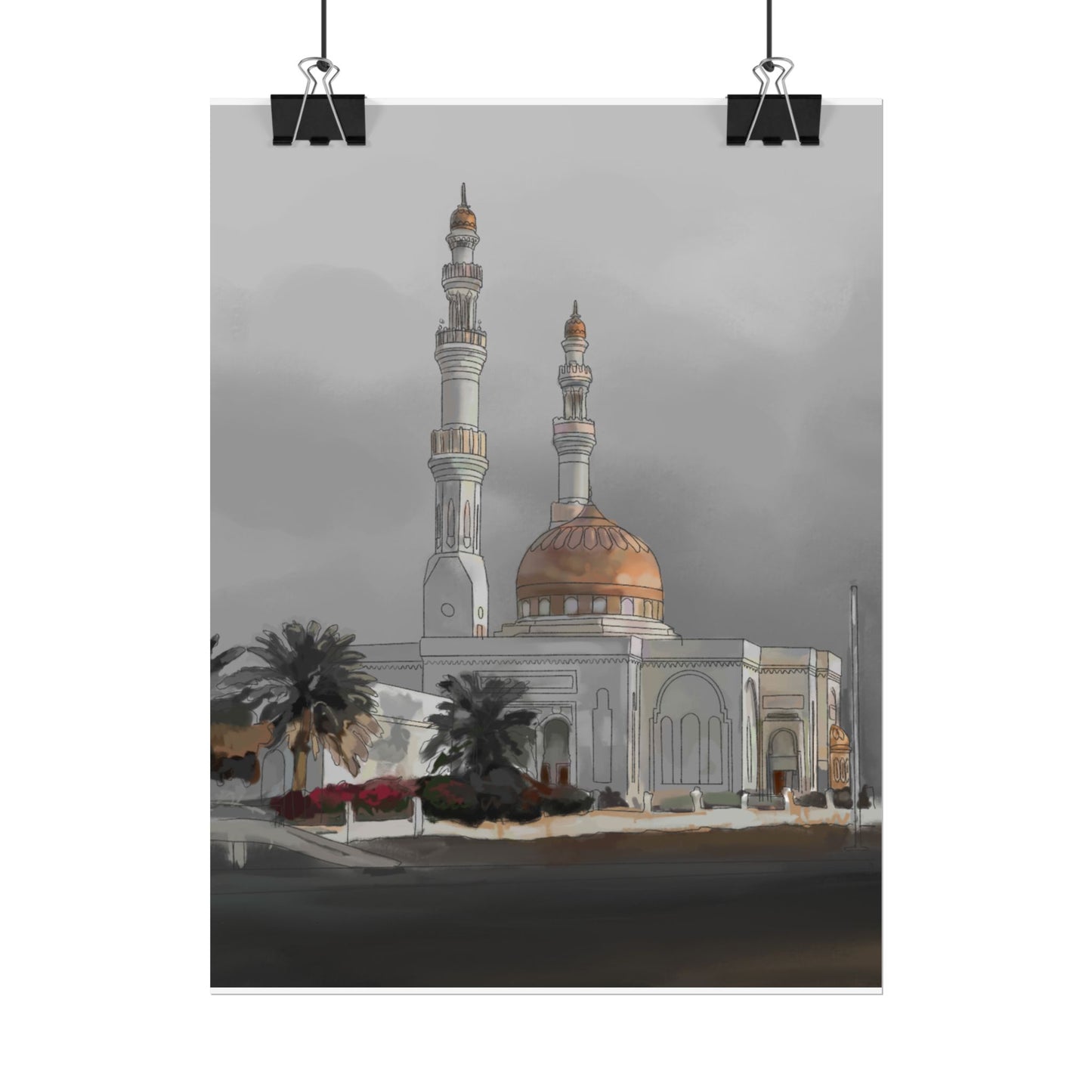 Oman Rolled Poster