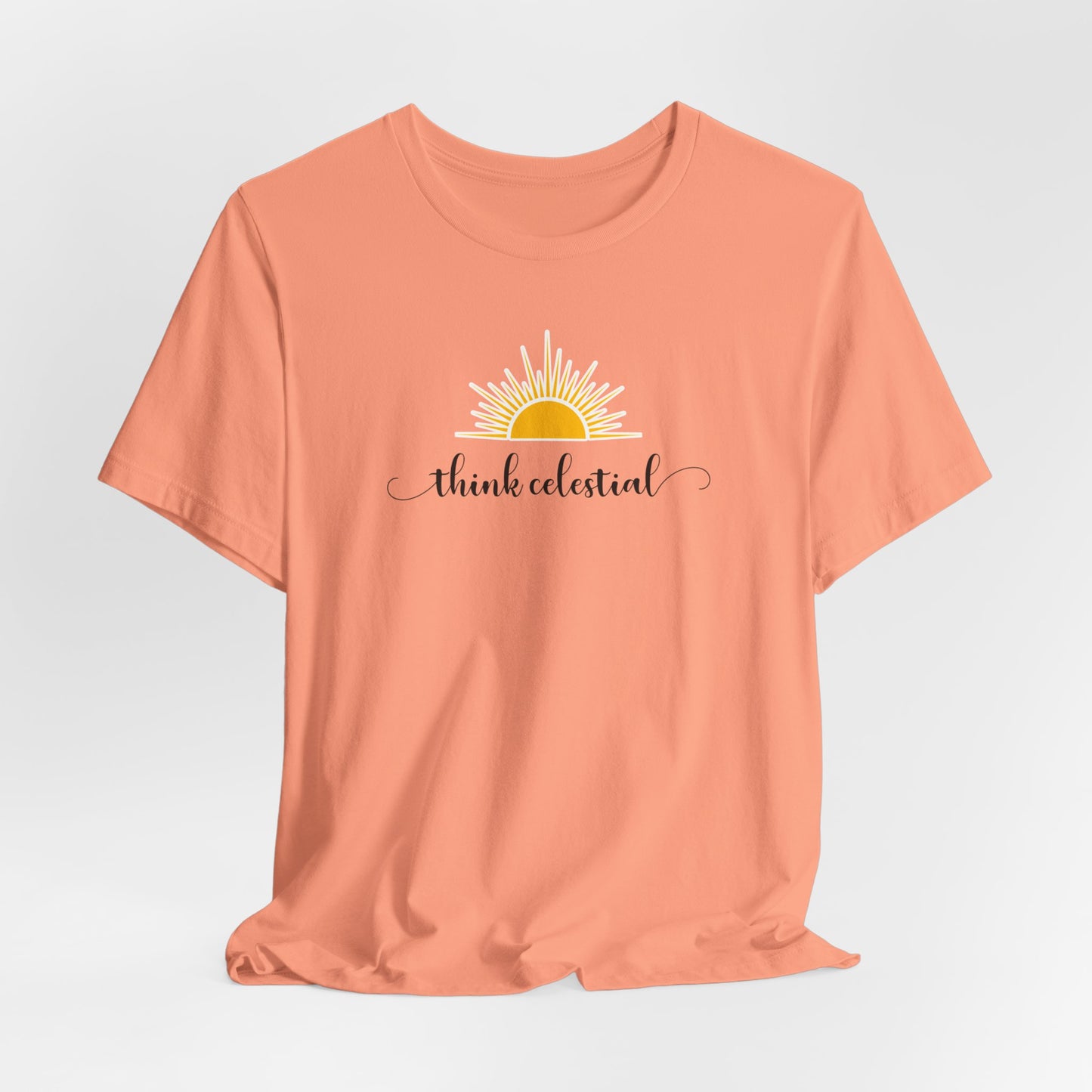 THINK CELESTIAL Unisex Jersey Short Sleeve Tee