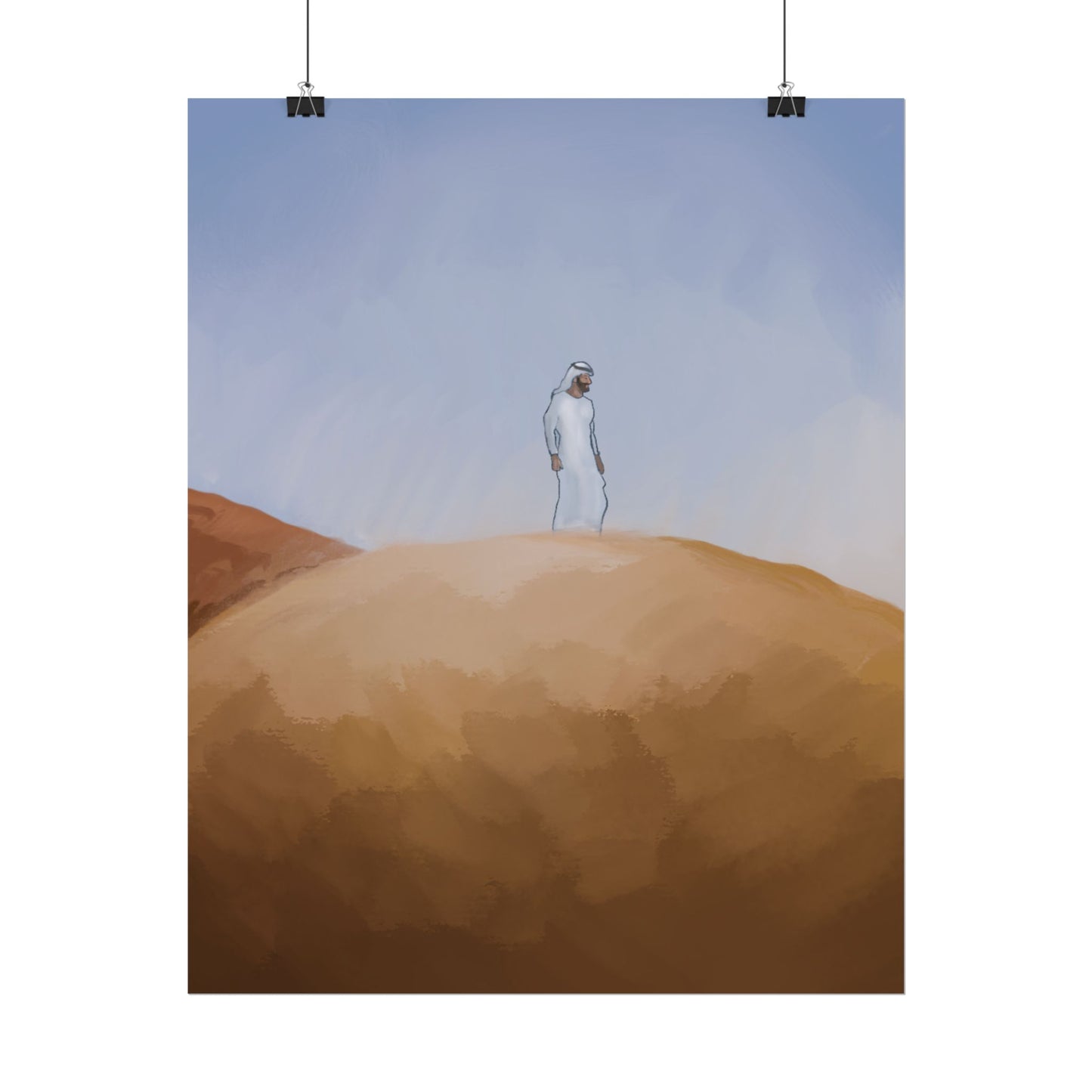 Qatar Rolled Poster