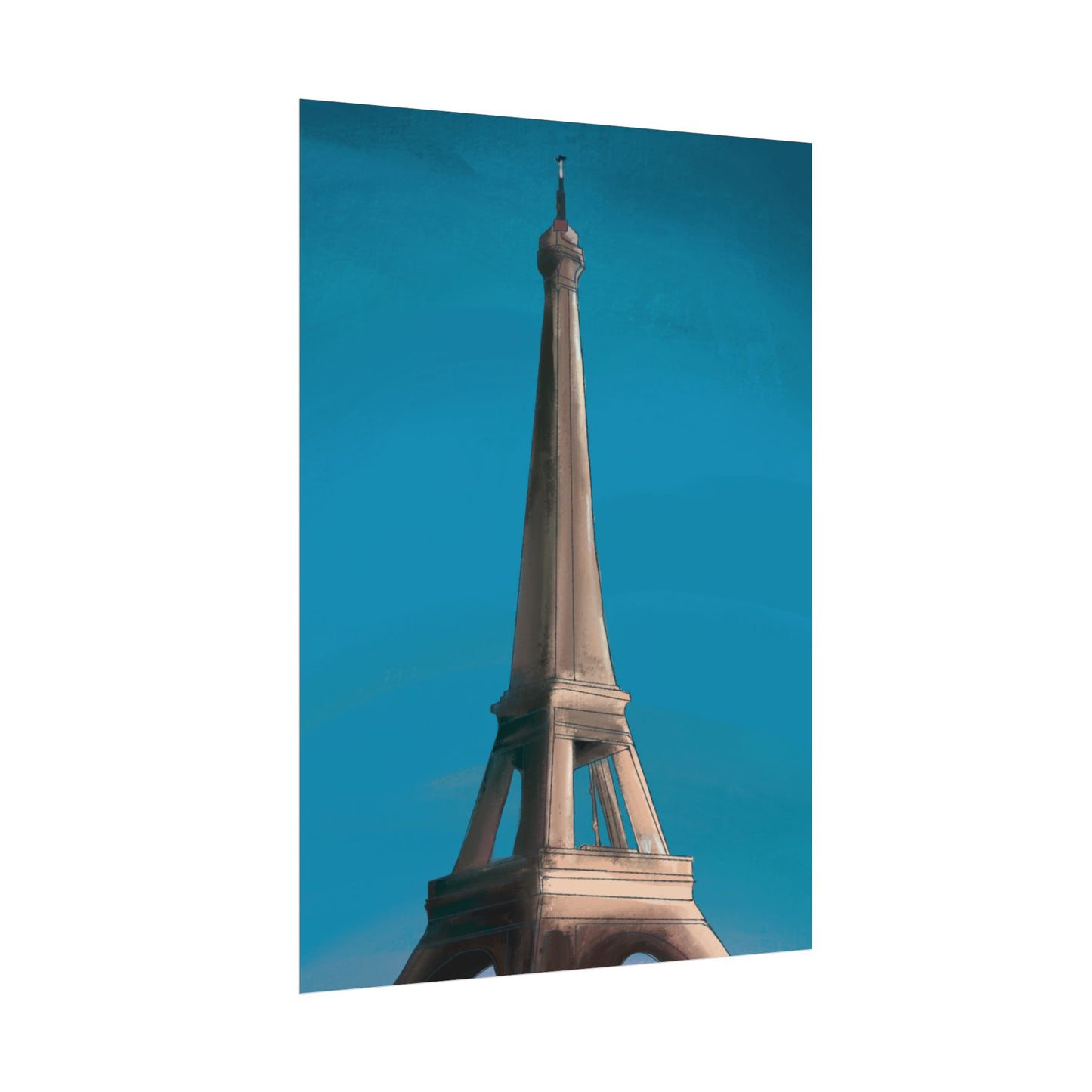 France Rolled Poster