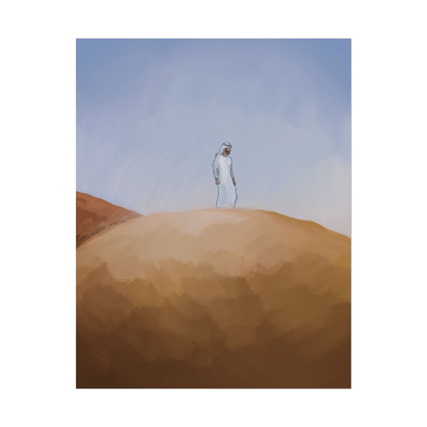 Qatar Rolled Poster