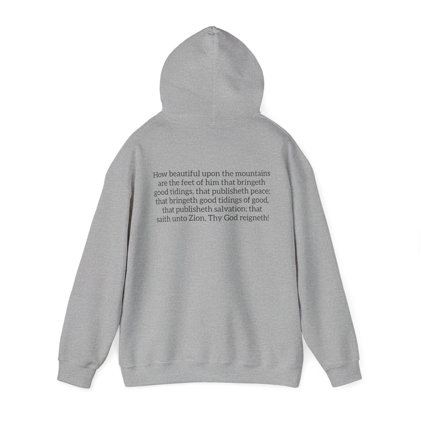 How Beautiful Upon the Mountains Hoodie
