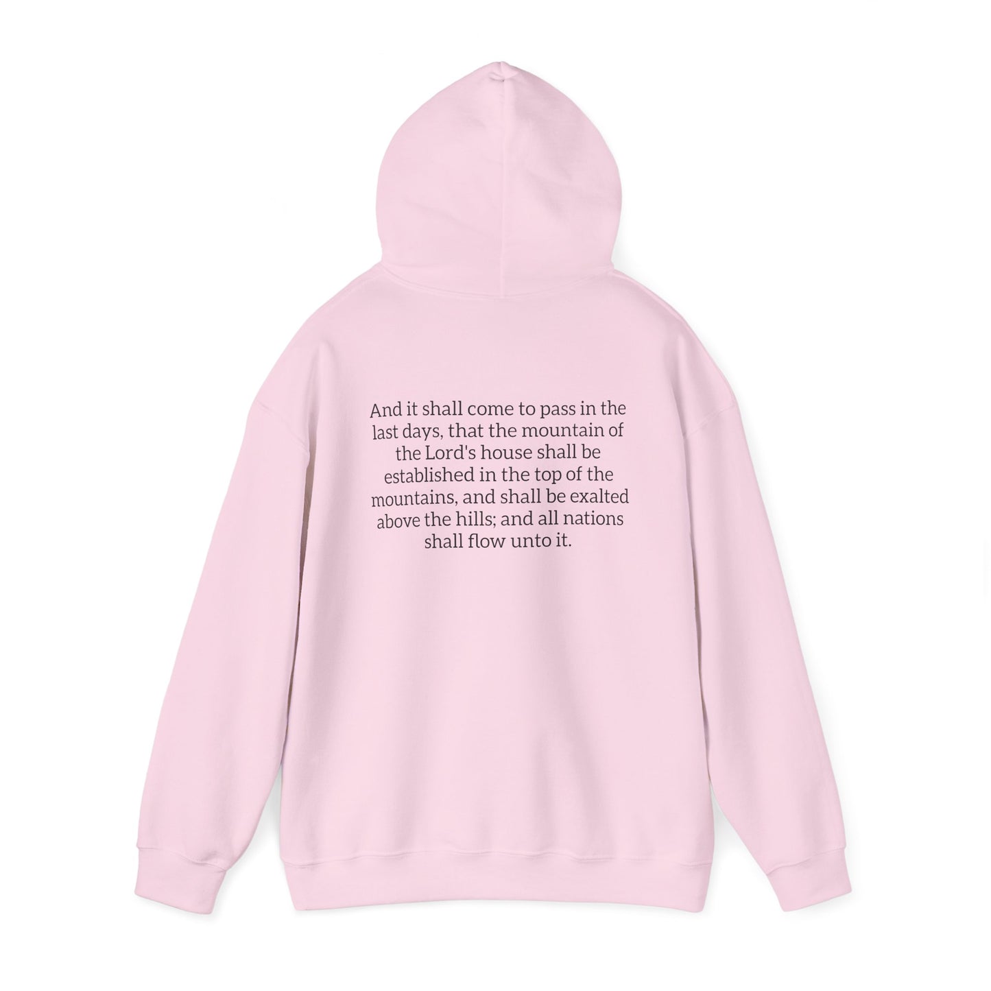 Mountain of the Lord's House Hoodie