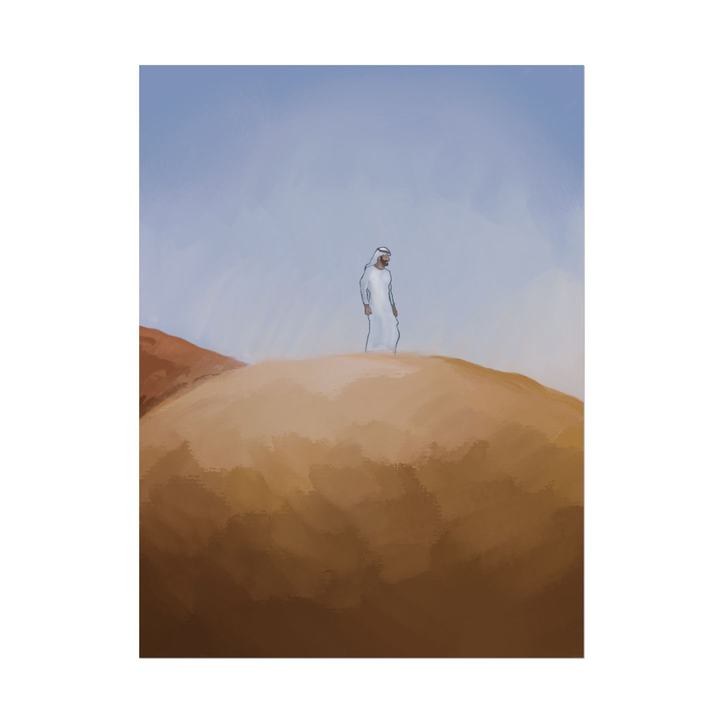 Qatar Rolled Poster