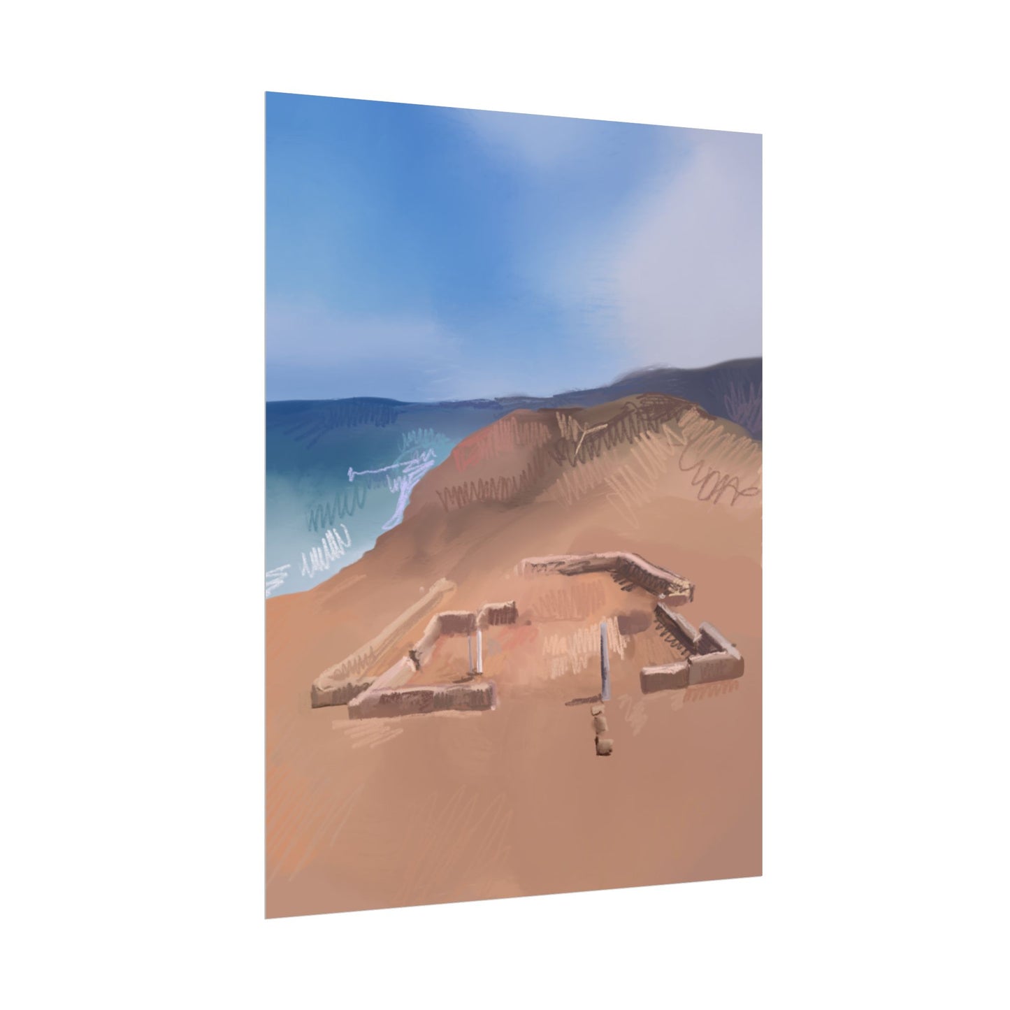 Libya Rolled Poster