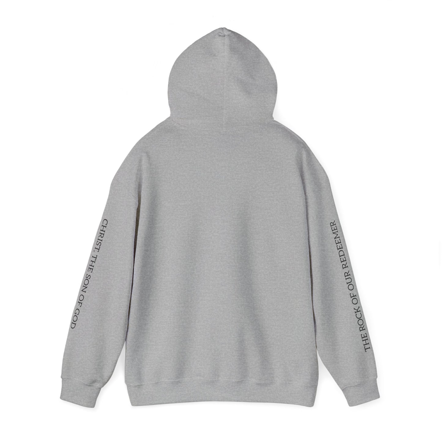Rock of Our Redeemer Sleeve Printed Hoodie