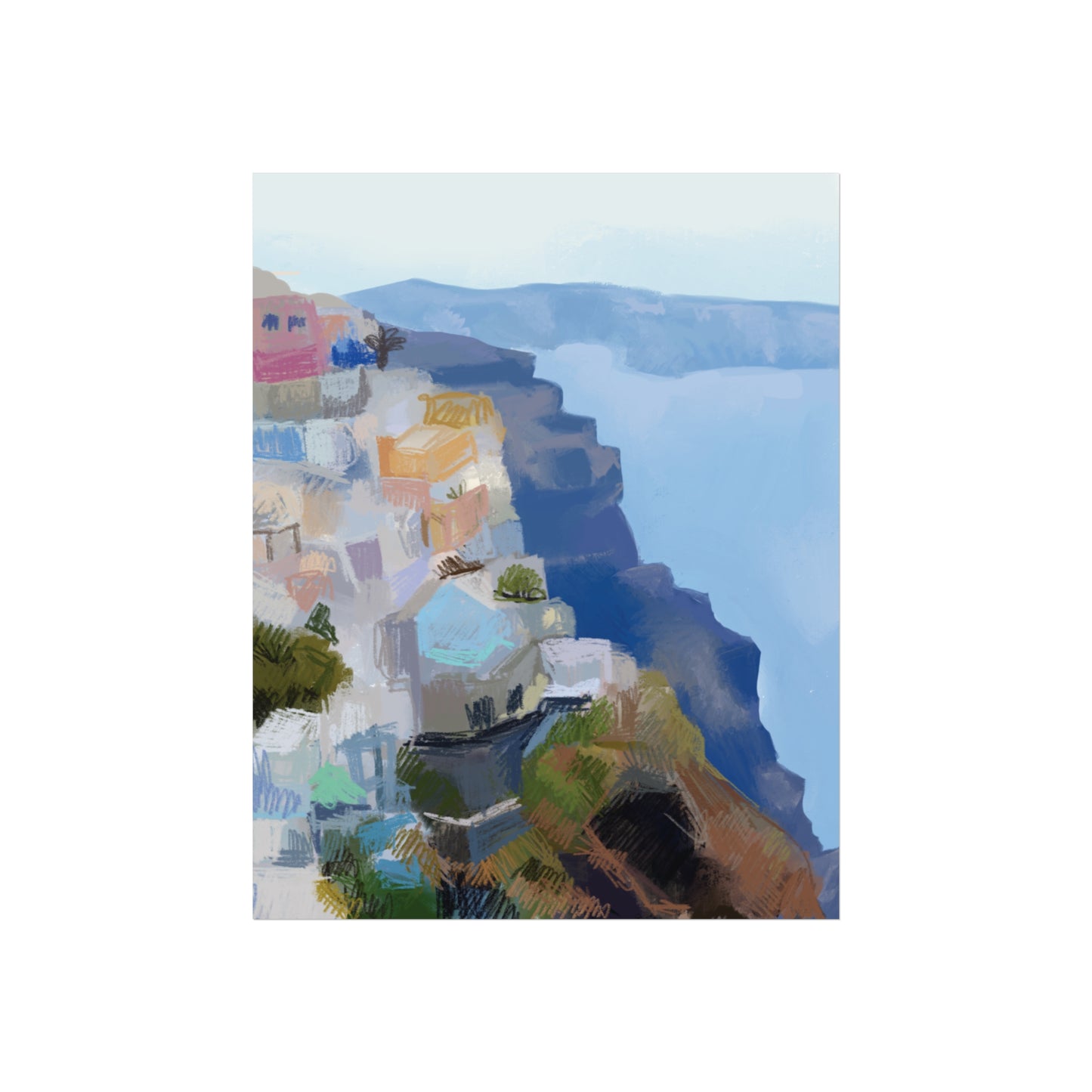 Greece Fine Art Poster