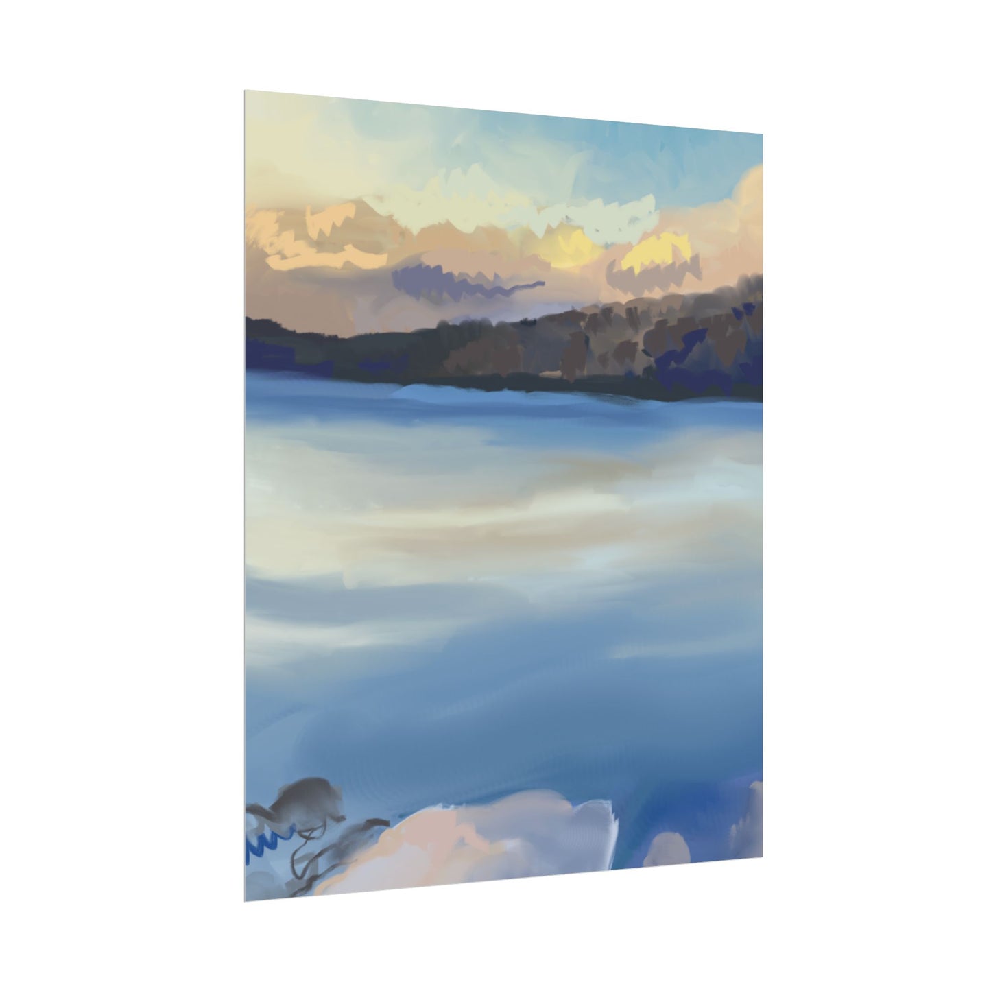 Sweden Rolled Poster