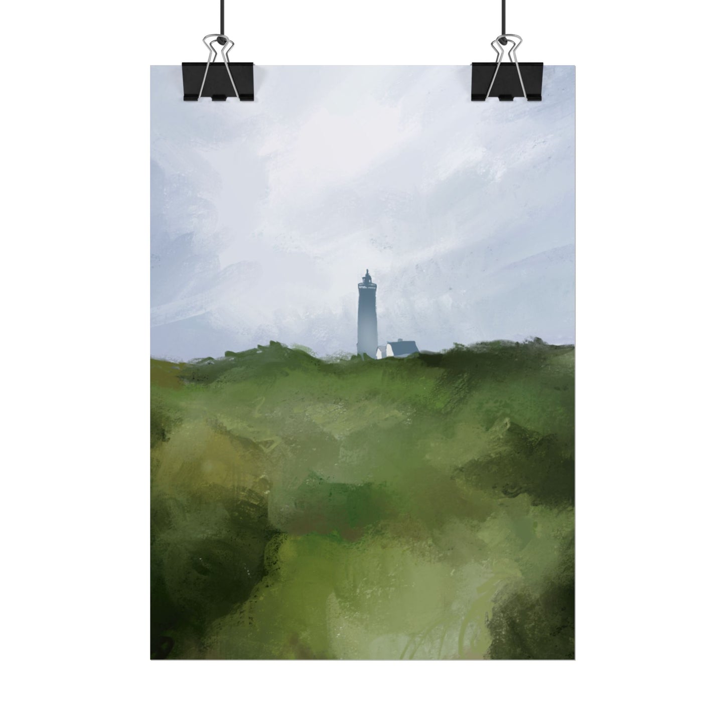 Denmark Rolled Poster