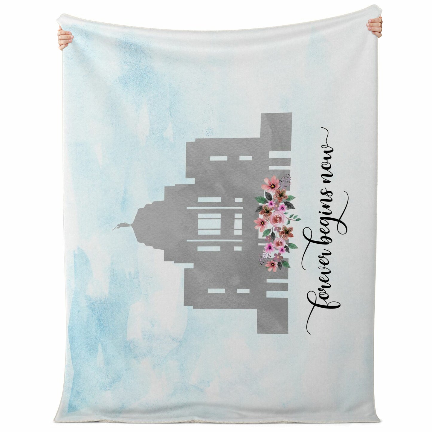 MERIDIAN Horizontal Forever Begins Now Blanket