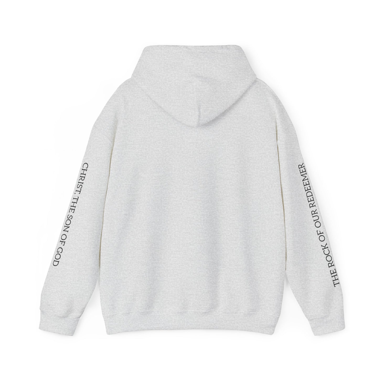 Rock of Our Redeemer Sleeve Printed Hoodie