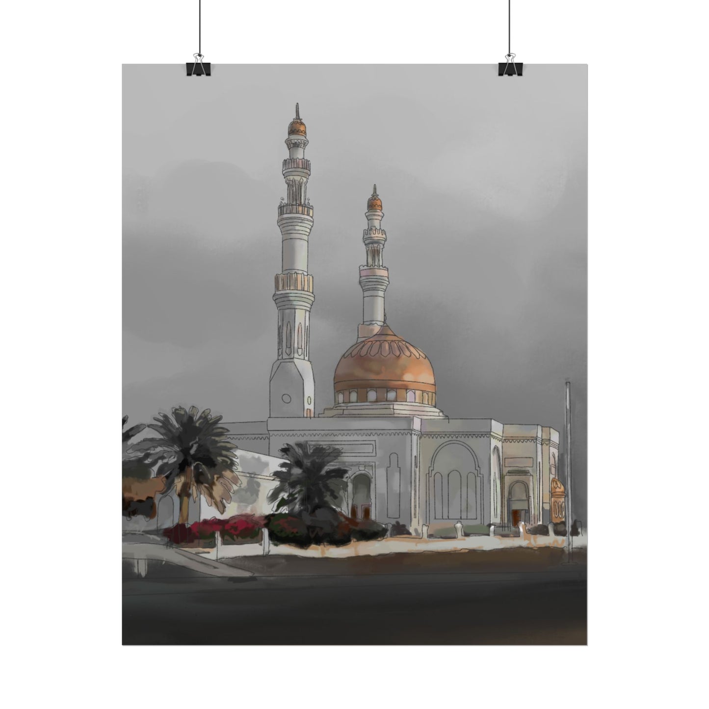 Oman Rolled Poster