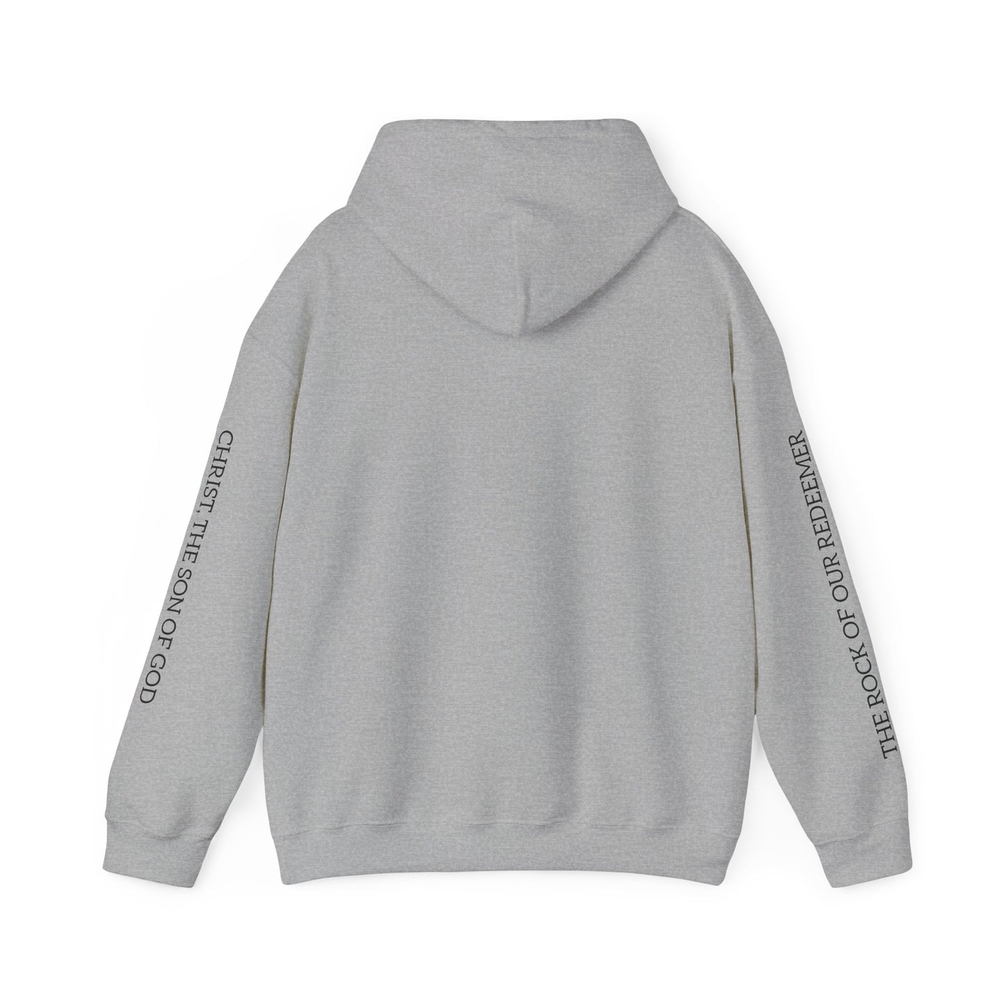 Rock of Our Redeemer Sleeve Printed Hoodie