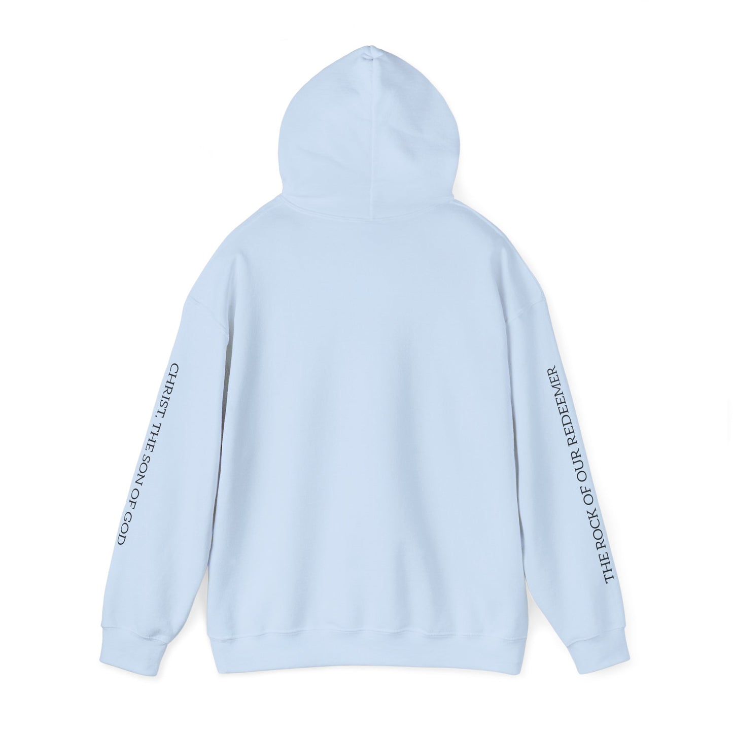 Rock of Our Redeemer Sleeve Printed Hoodie