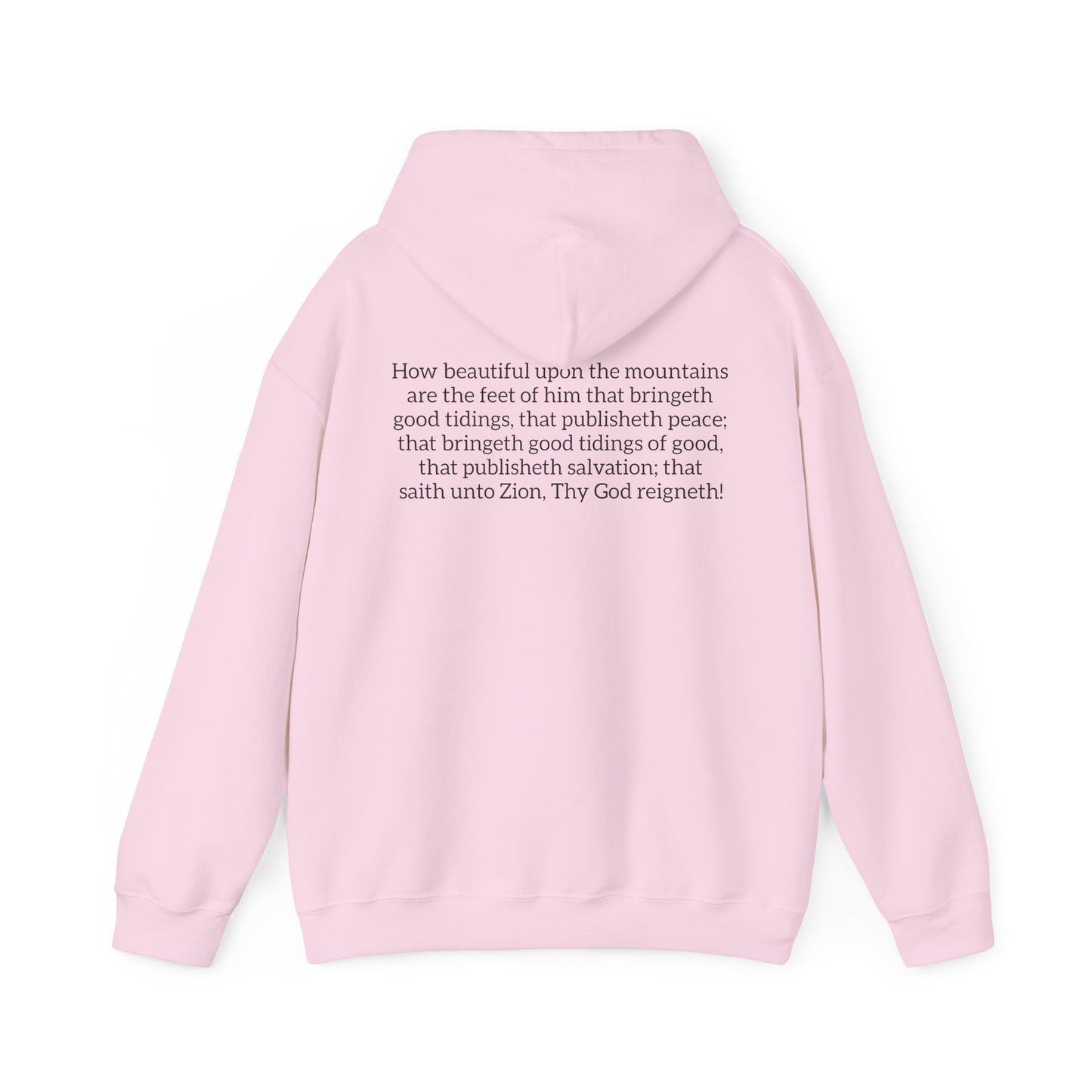 How Beautiful Upon the Mountains Hoodie
