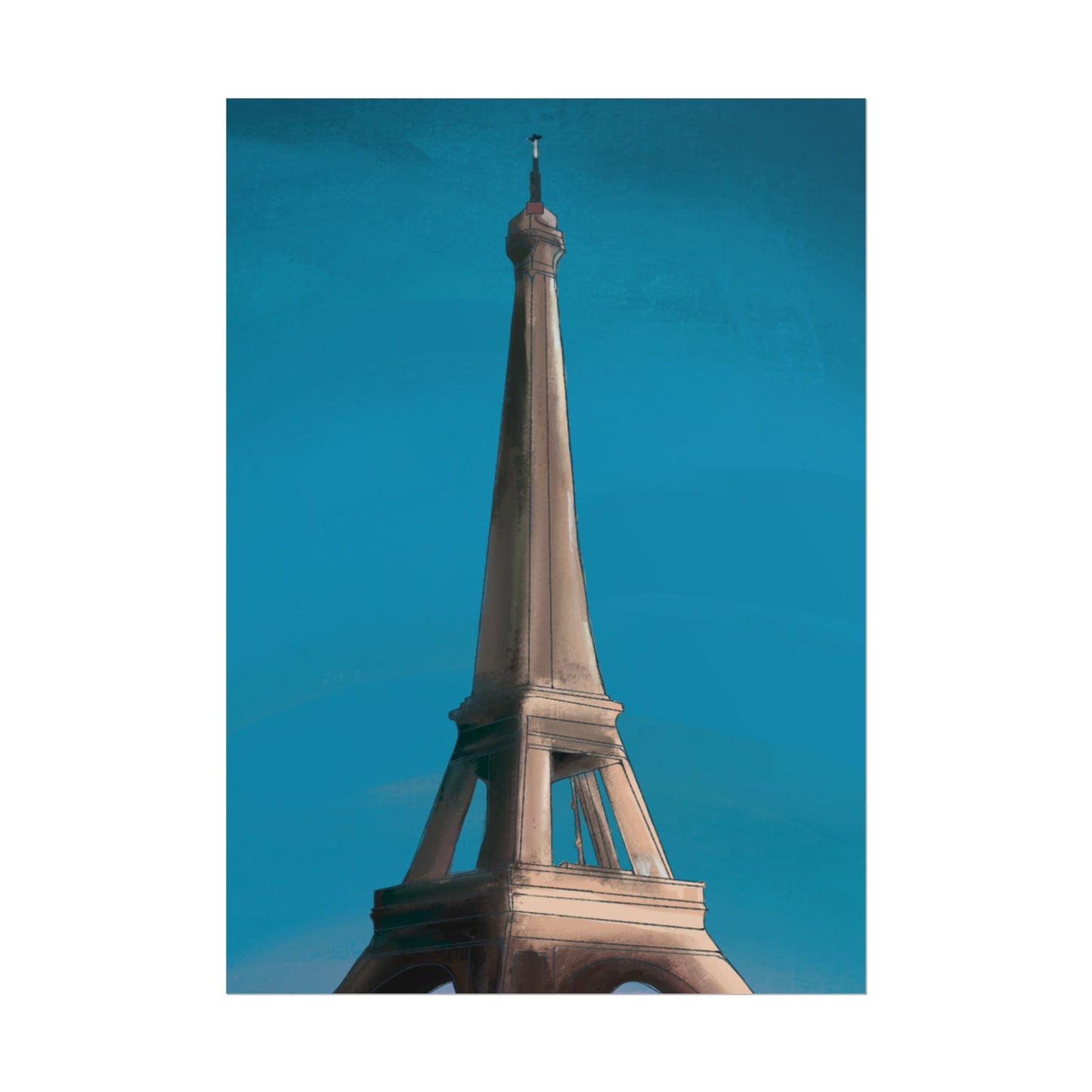 France Rolled Poster