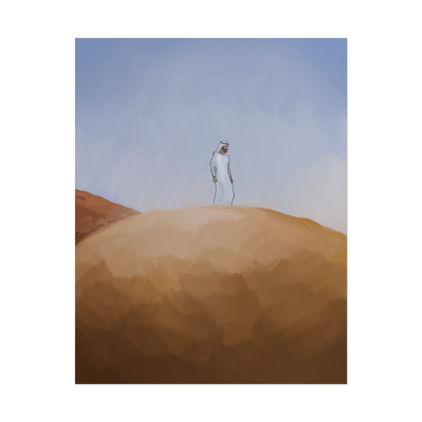 Qatar Rolled Poster