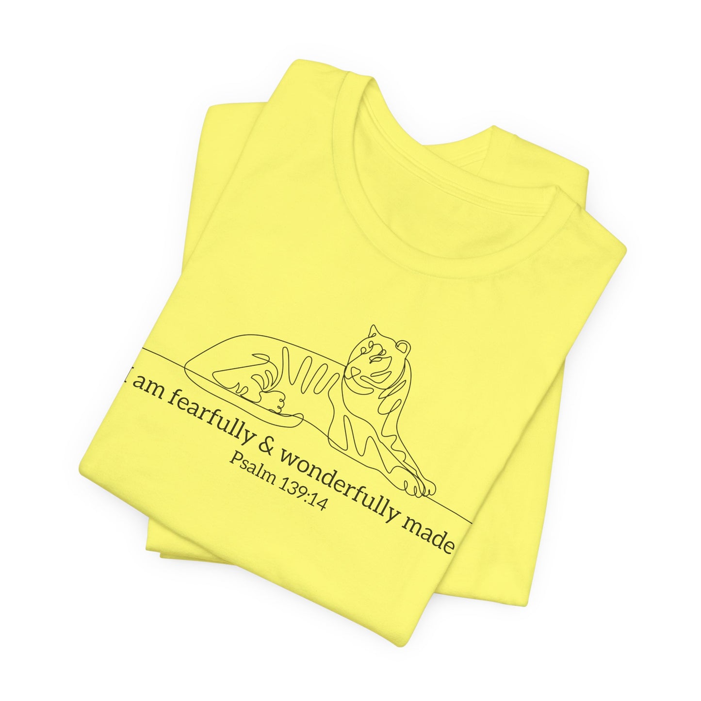 FEARFULLY & WONDERFULLY MADE Unisex Jersey Short Sleeve Tee