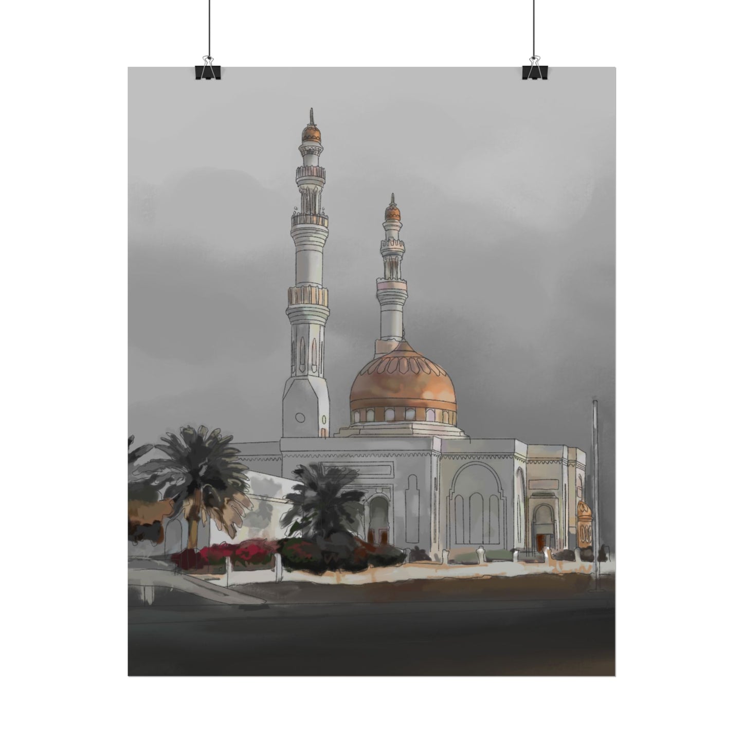 Oman Rolled Poster