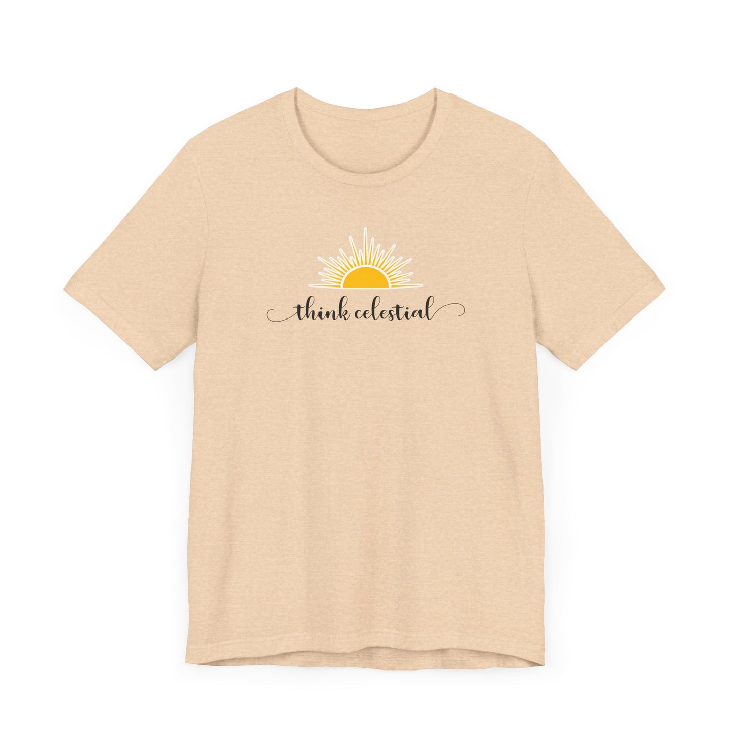 THINK CELESTIAL Unisex Jersey Short Sleeve Tee