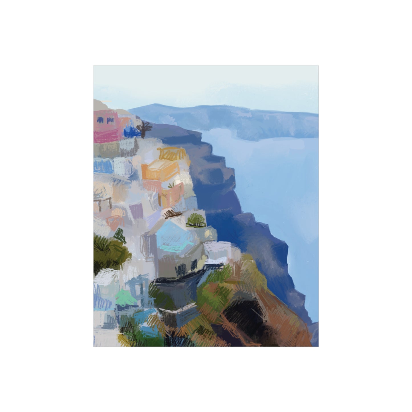 Greece Fine Art Poster