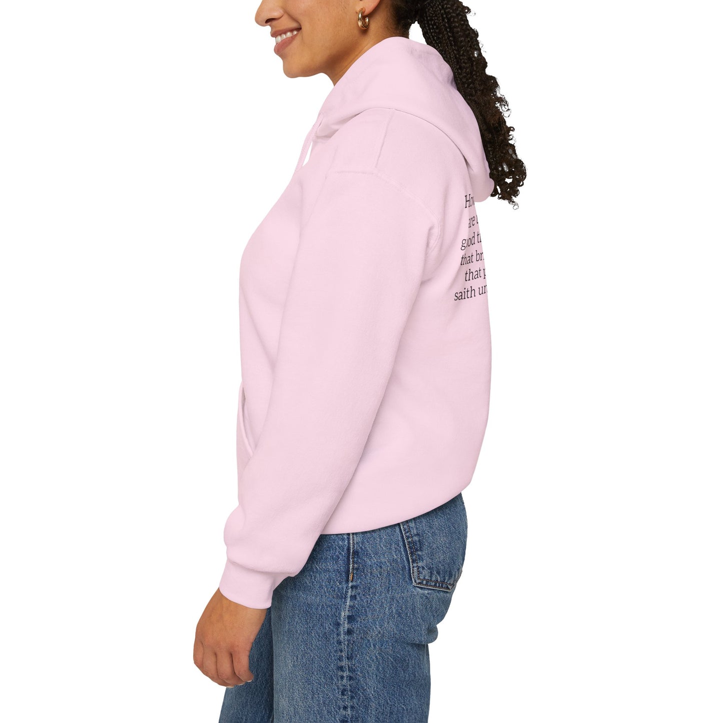 How Beautiful Upon the Mountains Hoodie