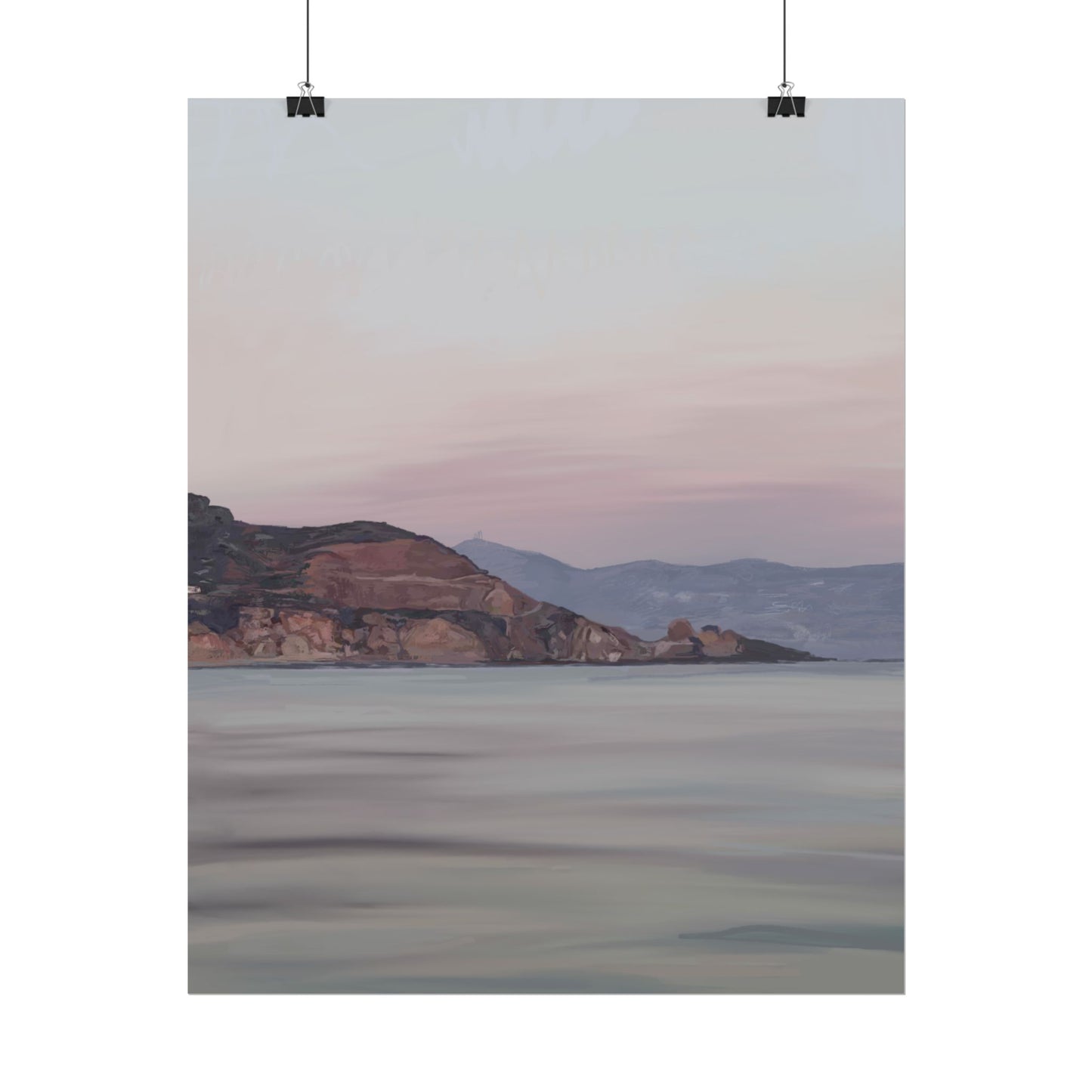 Naxos Rolled Poster