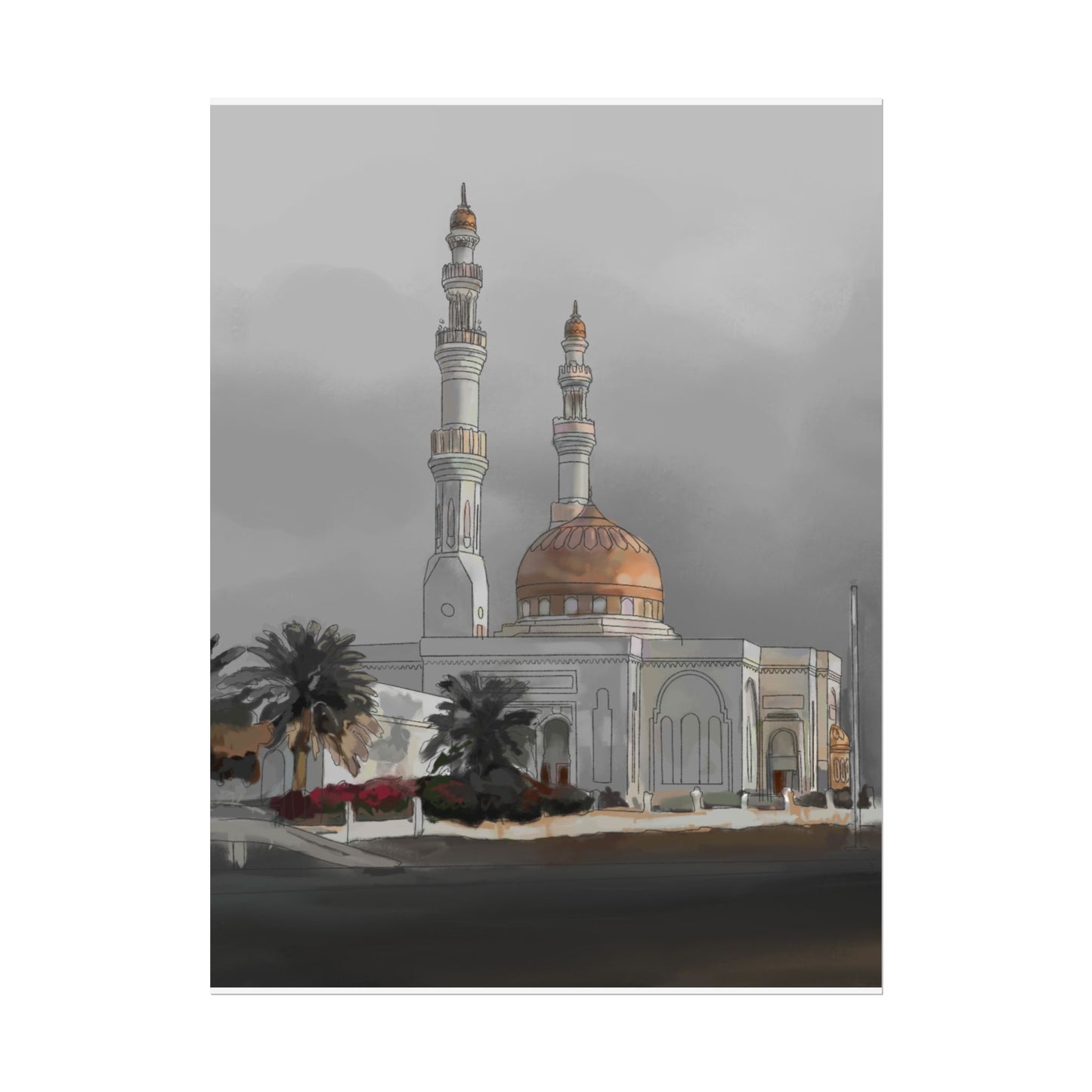 Oman Rolled Poster