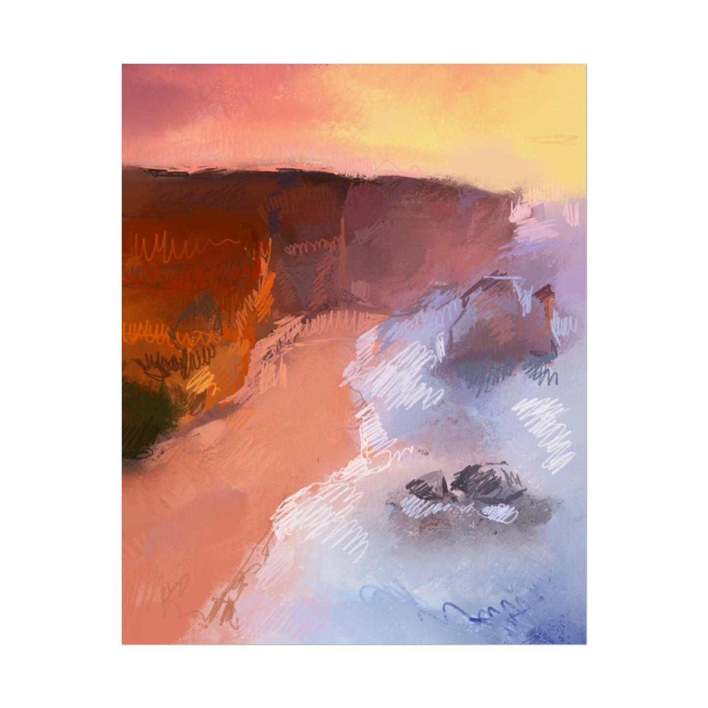 Australia Rolled Poster